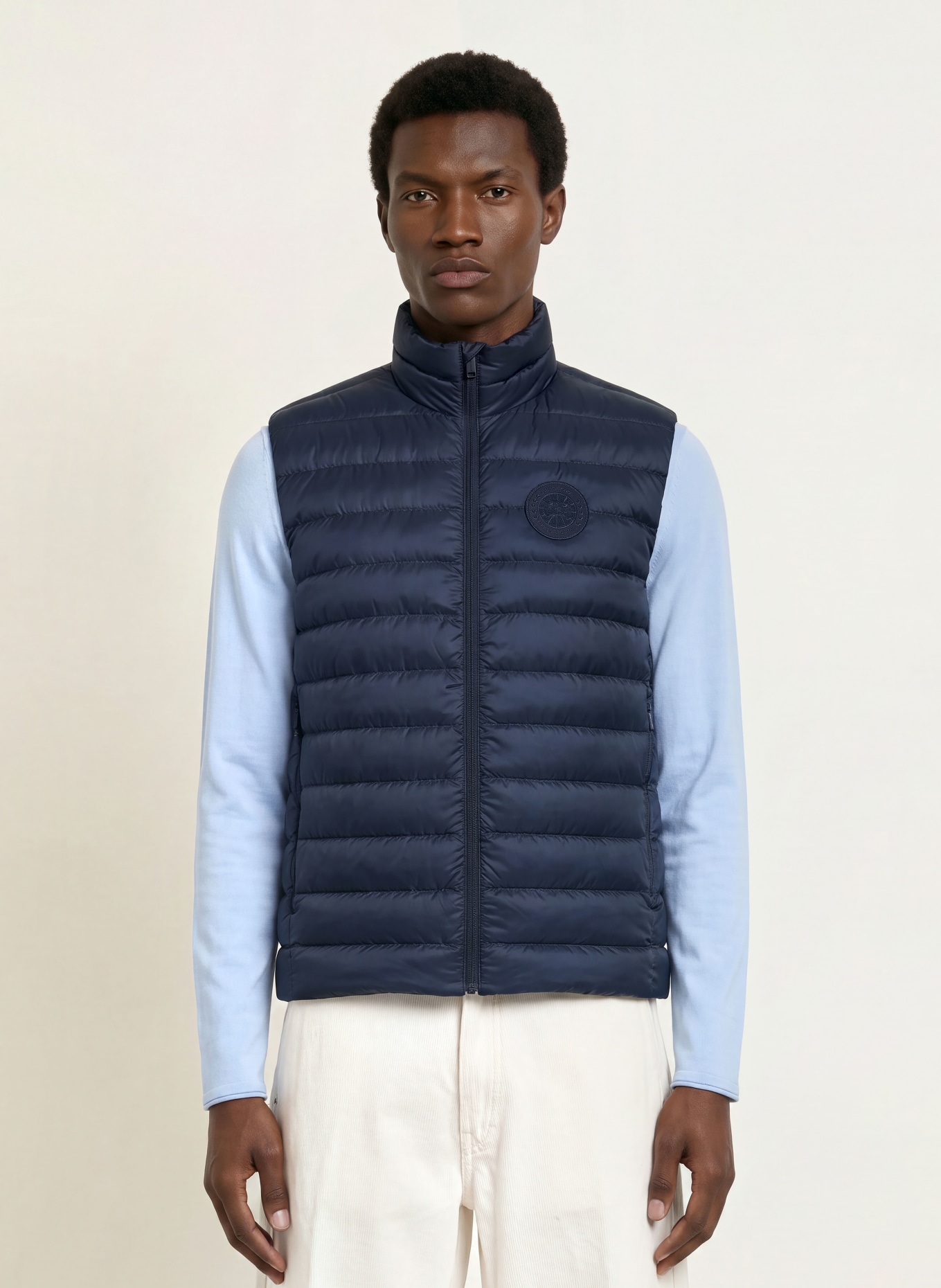 CANADA GOOSE Lichtgewicht donsvest STRATUS: DONKERBLAUW
