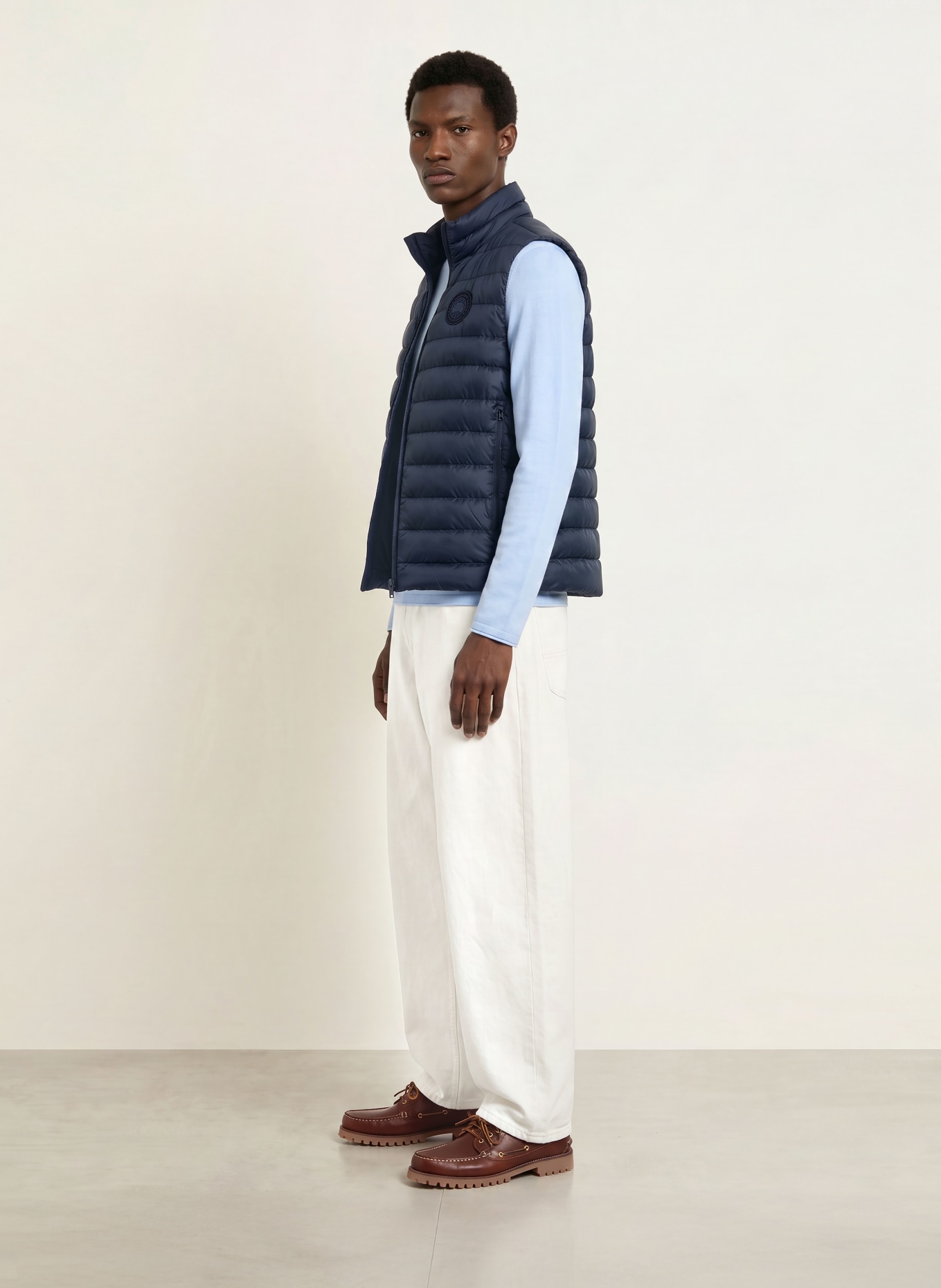 CANADA GOOSE Lichtgewicht donsvest STRATUS: DONKERBLAUW