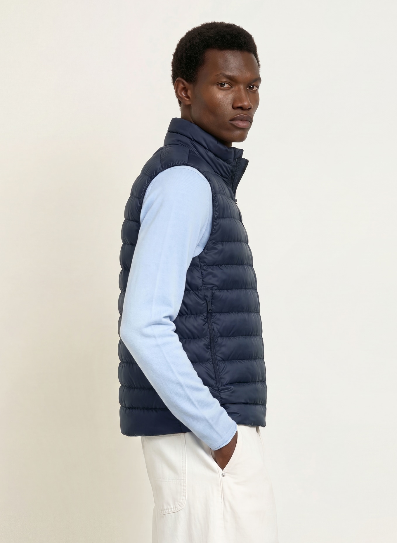 CANADA GOOSE Lichtgewicht donsvest STRATUS: DONKERBLAUW