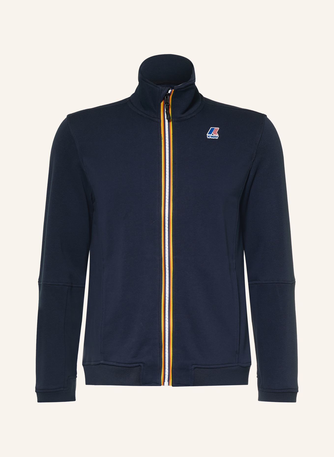 K-WAY Munktröja PEPIN POLY COTTON: MÖRKBLÅ