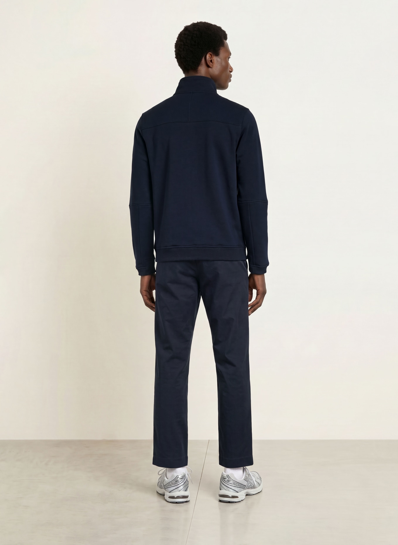 K-WAY Munktröja PEPIN POLY COTTON: MÖRKBLÅ