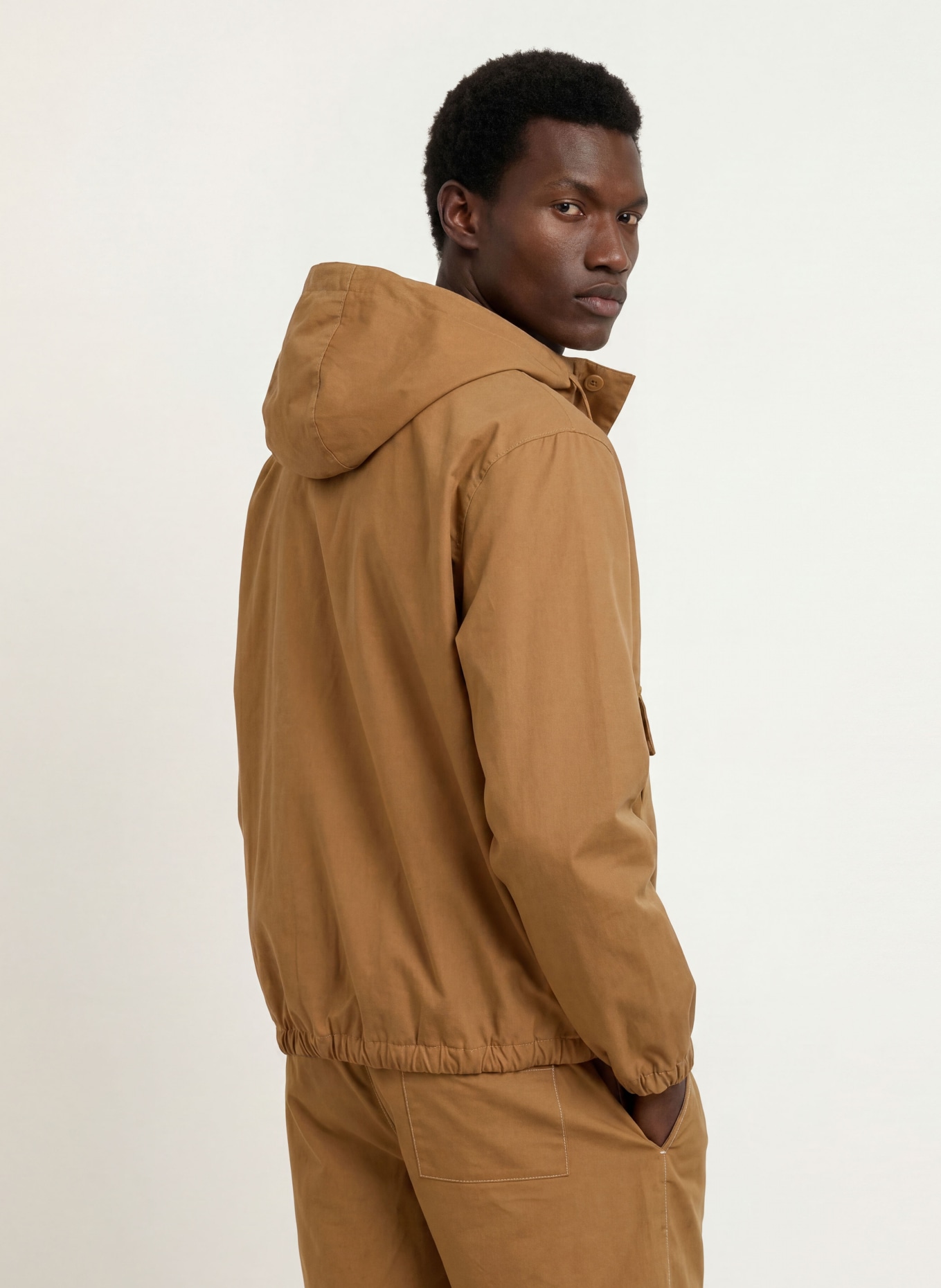 LACOSTE Schlupfjacke: HELLBRAUN