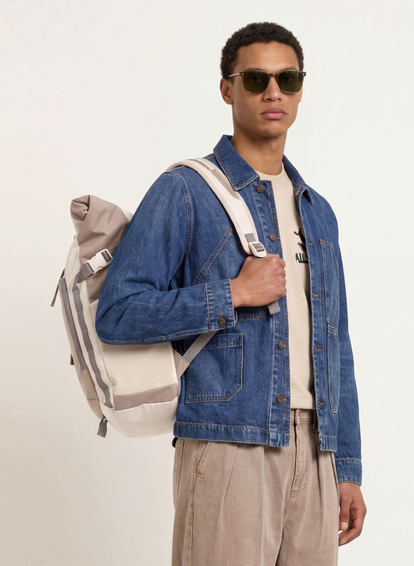 GOT BAG Rucksack ADVENTURE 26 l mit Laptop-Fach: BEIGE / TAUPE / DUNKELGRAU