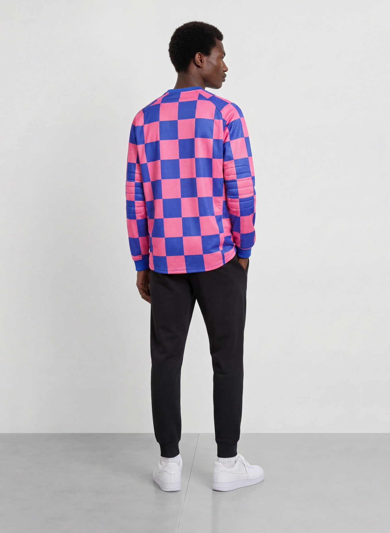 Nike SPORTSWEAR CLUB Long-sleeve shirt: BLUE / PINK