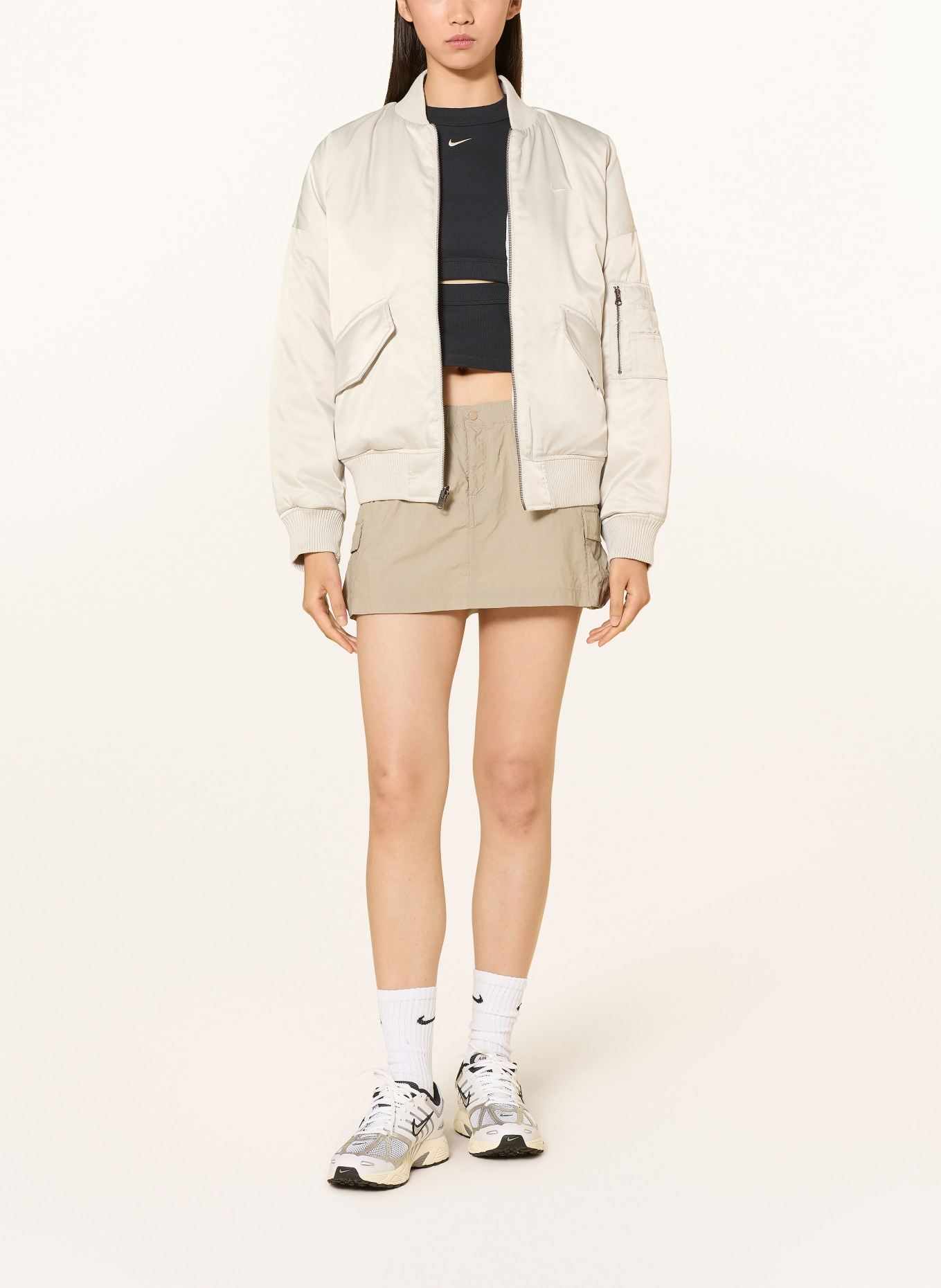 Nike Top CHILL KNIT: ZWART