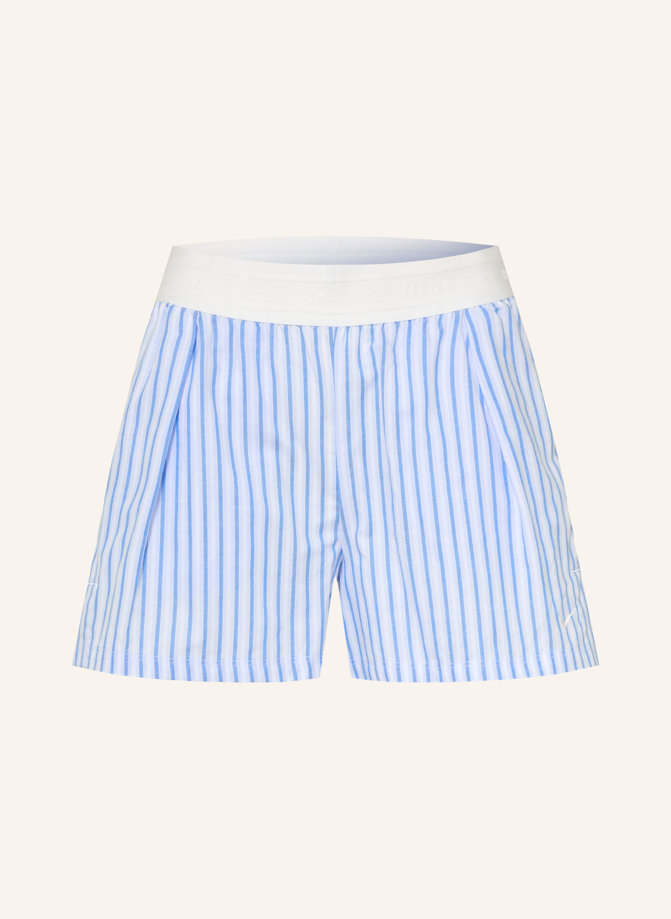Nike Shorts SPORTSWEAR CHILL POPLIN: HELLBLAU / WEISS