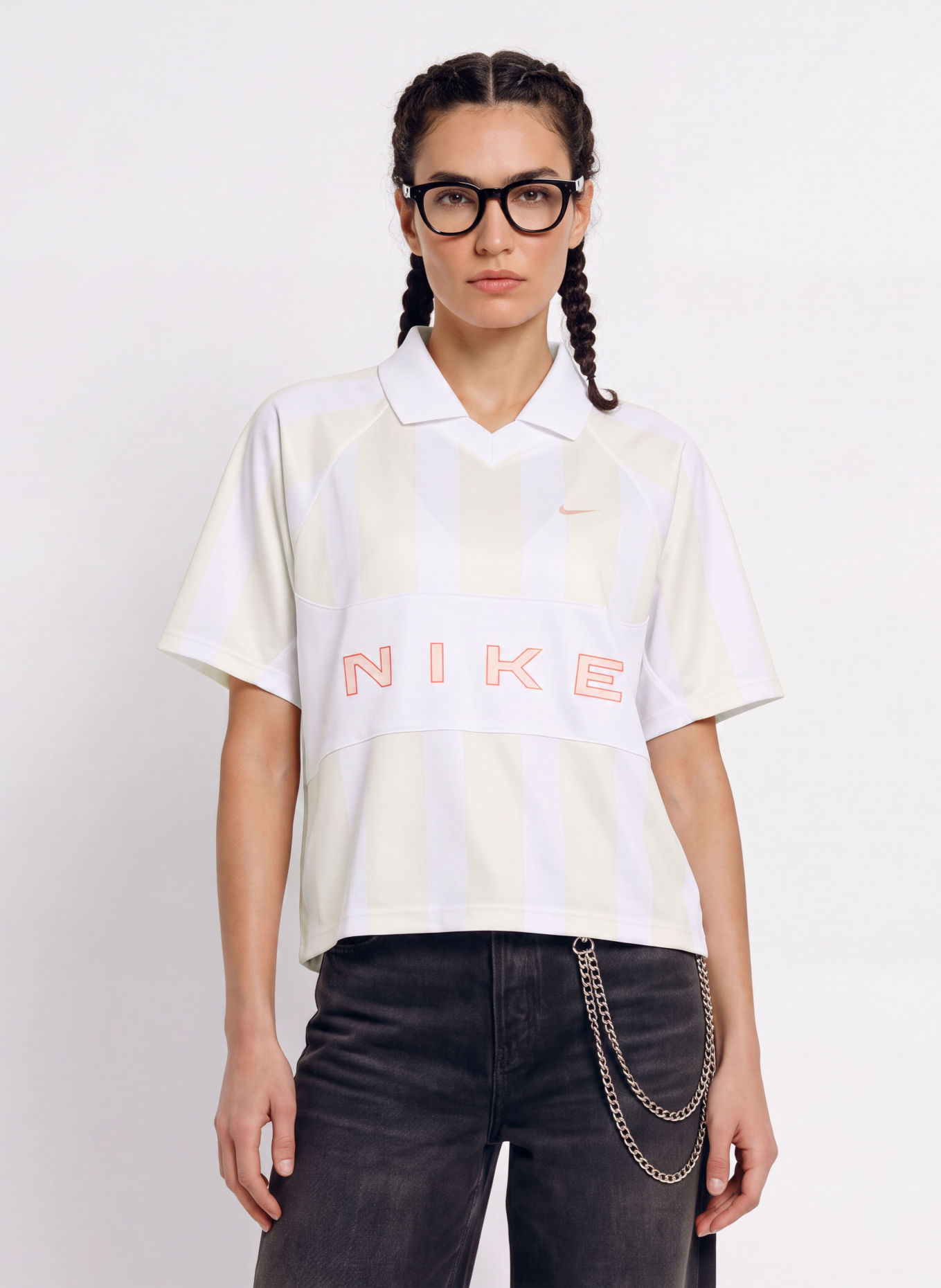 Nike T-Shirt SPORTSWEAR: WEISS / ROSÉ / CREME