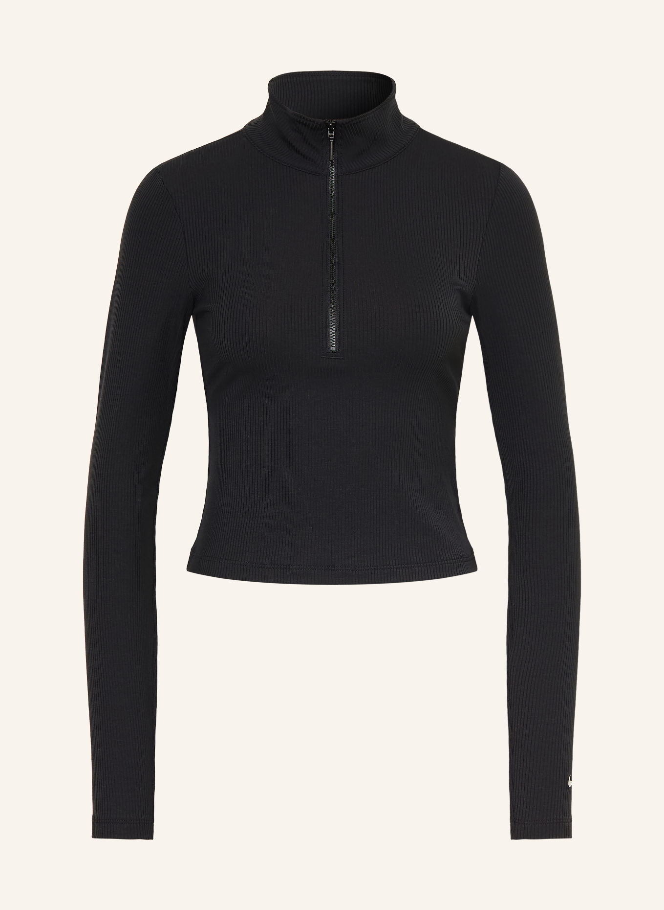 Nike Jersey Half-zip sweater SPORTSWEAR CHILL KNIT: BLACK