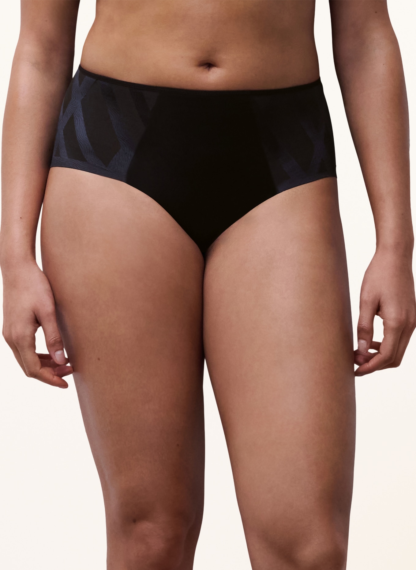 CHANTELLE Culotte taille haute GLAZE: NOIR