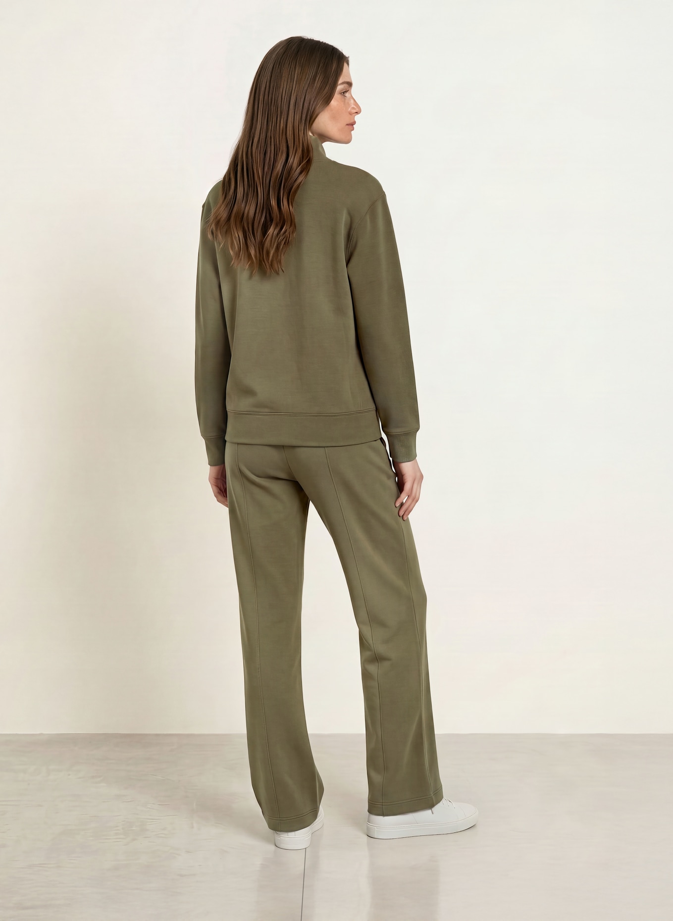 REISS Sweat-shirt ANNABEL: KAKI