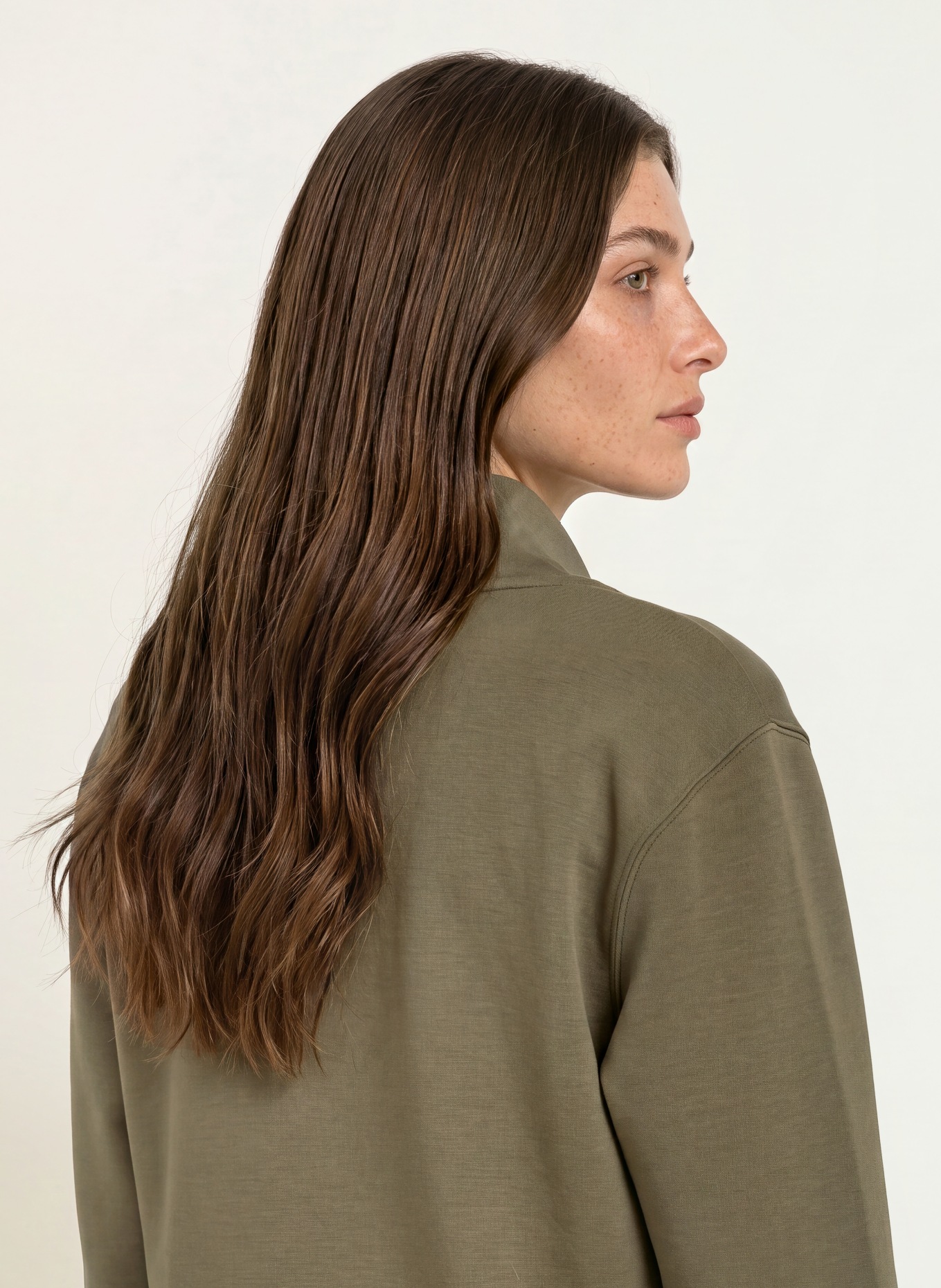REISS Sweat-shirt ANNABEL: KAKI
