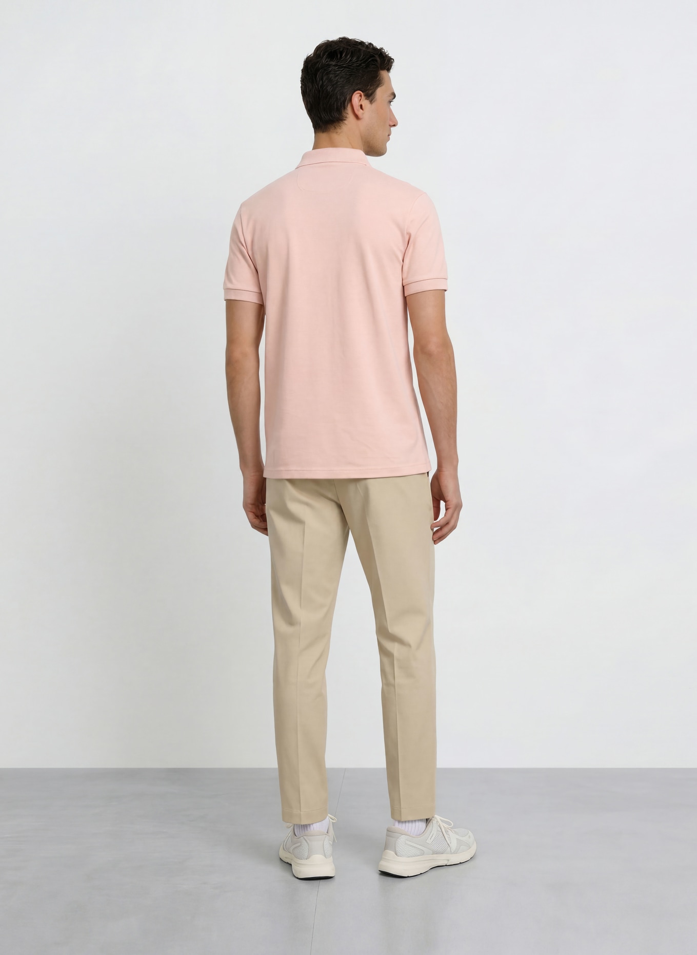 BOSS Jersey-polotröja PIO: LJUSORANGE