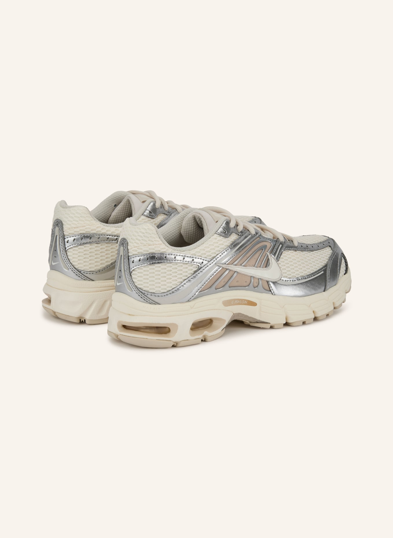 Nike Sneaker AIR MAX MOTO 2K: CREME / SILBER