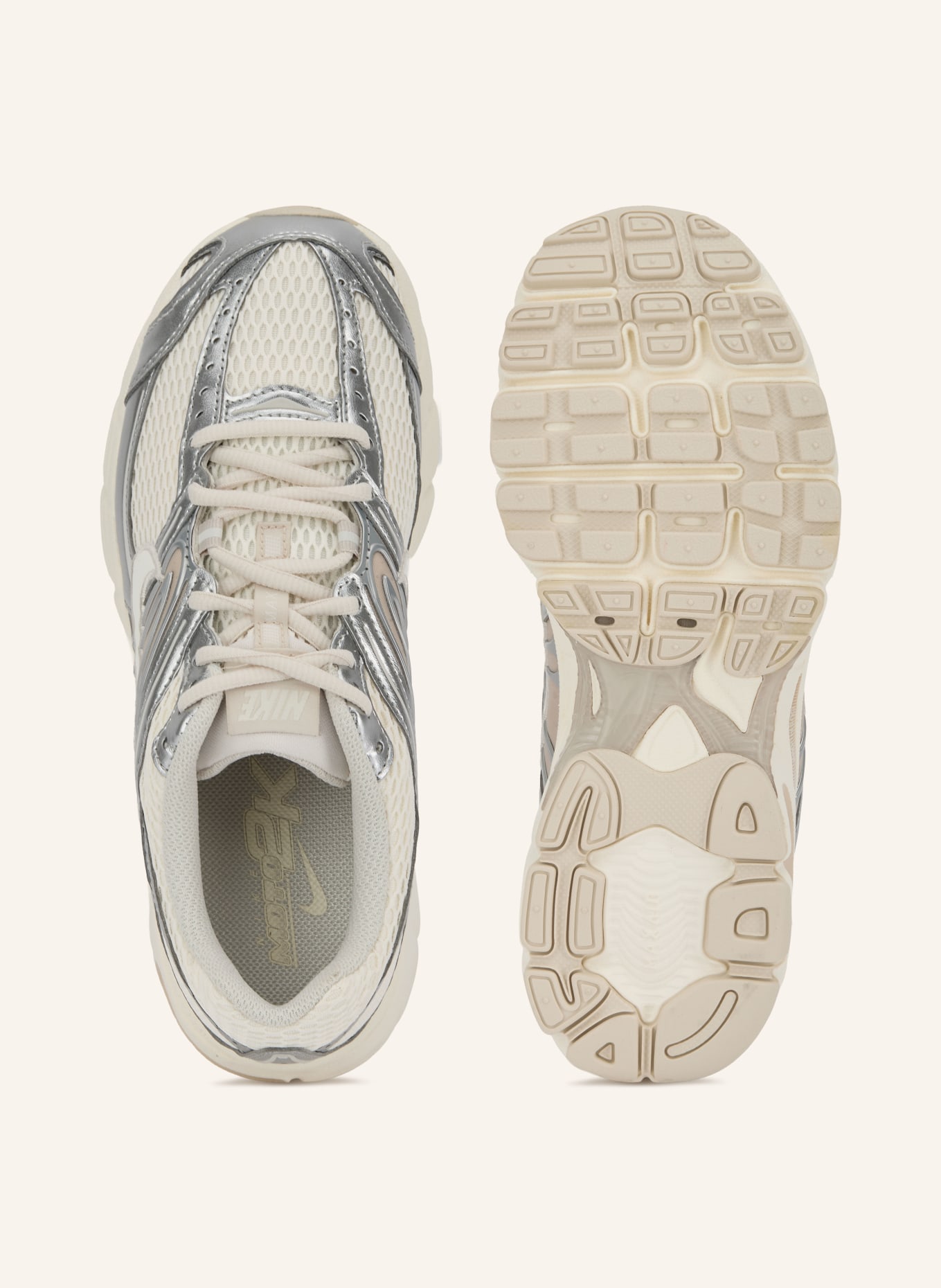 Nike Sneaker AIR MAX MOTO 2K: CREME / SILBER