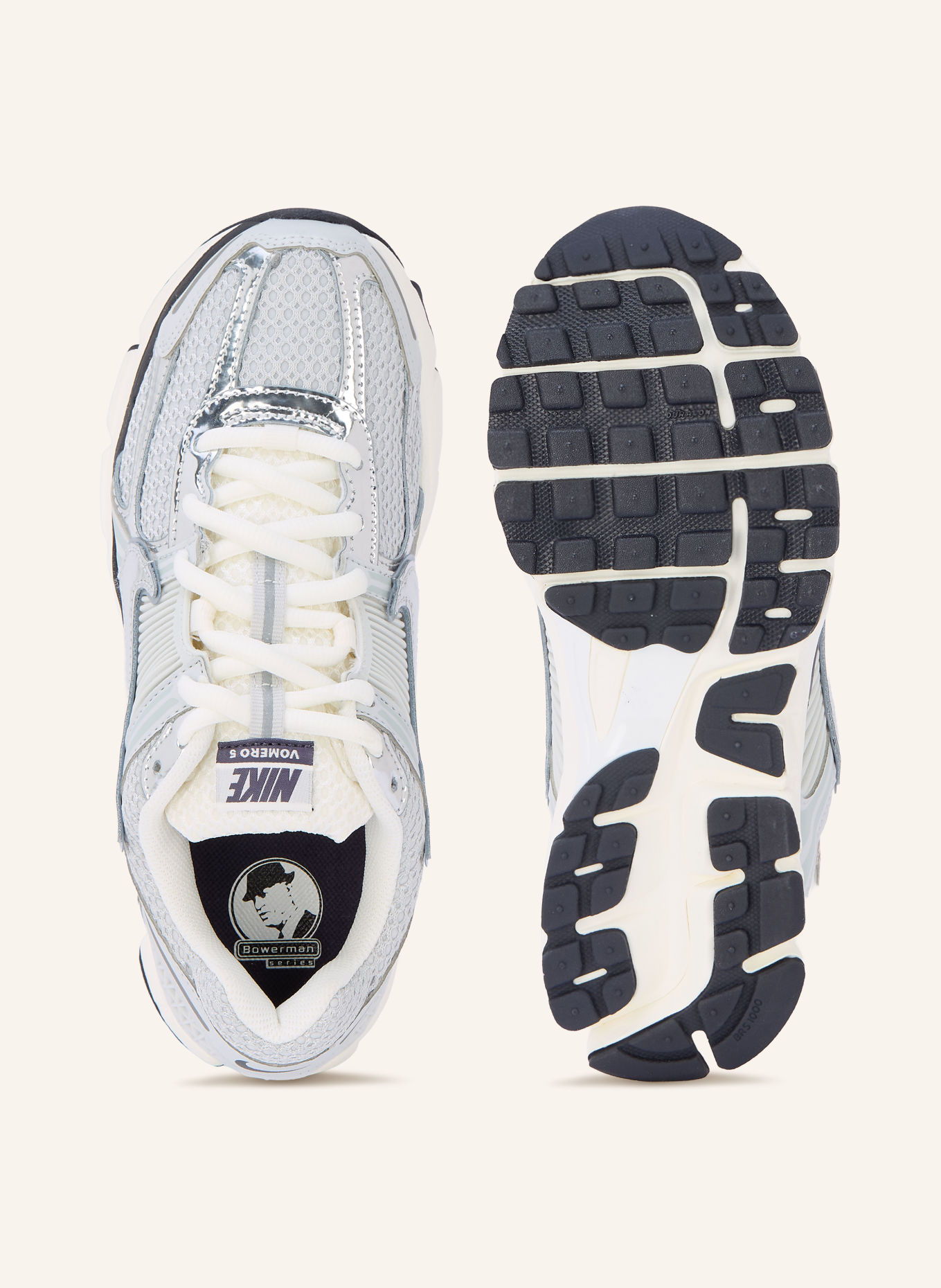Nike Sneaker ZOOM VOMERO 5: HELLGRAU / SILBER