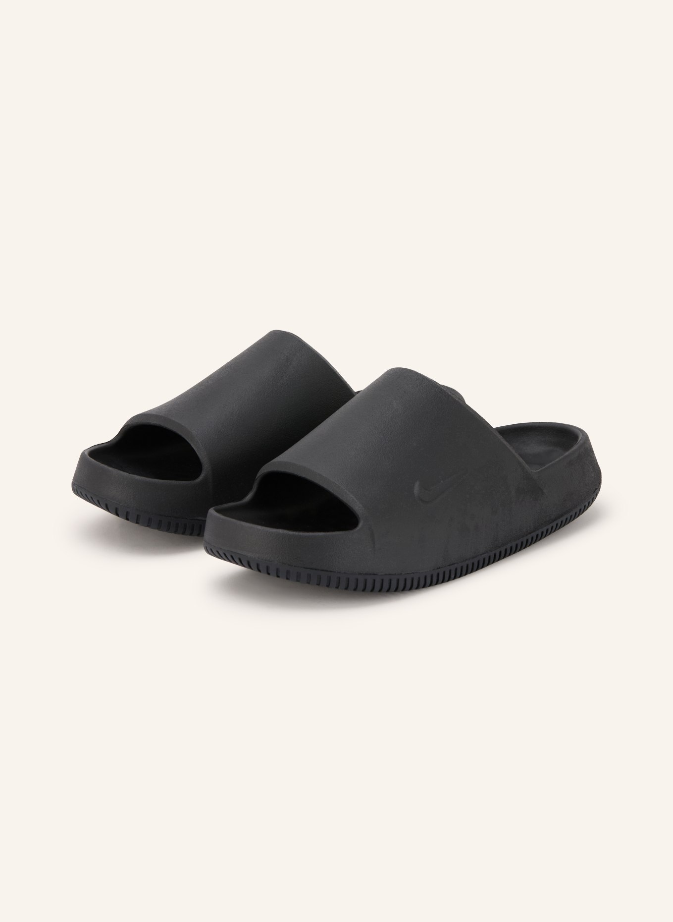 Nike Pantoletten CALM SLIDE 2.0: SCHWARZ