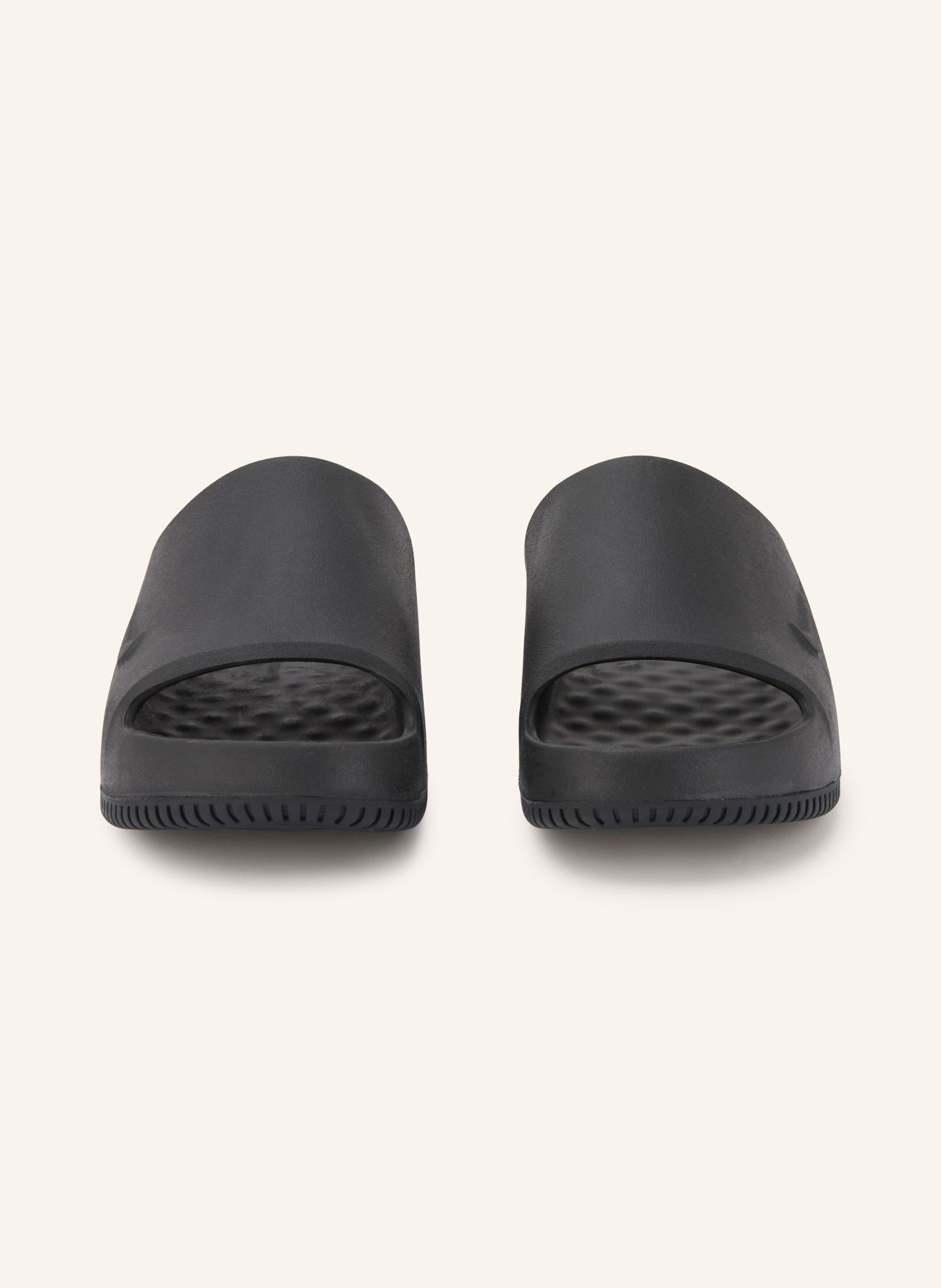 Nike Pantoletten CALM SLIDE 2.0: SCHWARZ