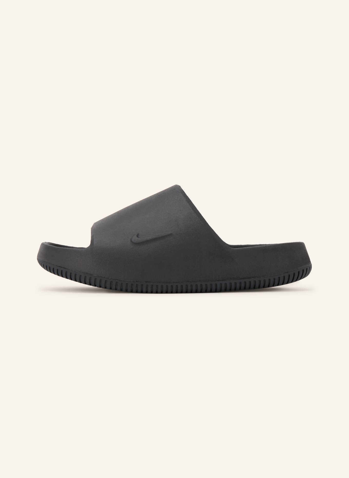 Nike Pantoletten CALM SLIDE 2.0: SCHWARZ