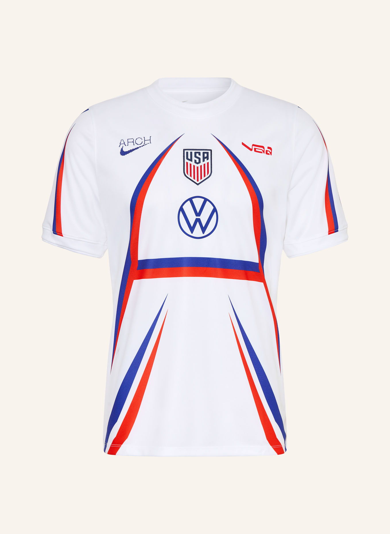 Nike Aufwärmtrikot ACADEMY PRO USA X V.A.A.: WEISS / ROT / BLAU