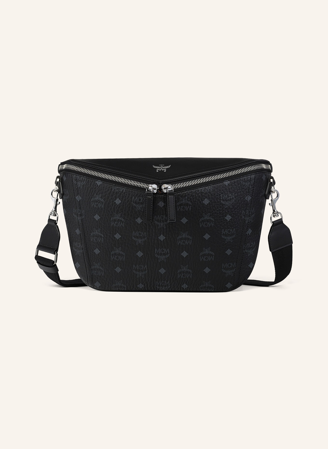 MCM DIAMOND shoulder bag: BLACK