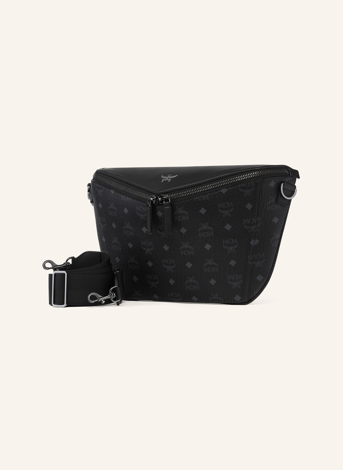 MCM DIAMOND shoulder bag: BLACK