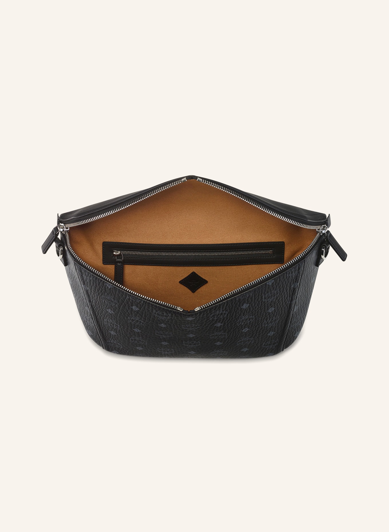 MCM DIAMOND shoulder bag: BLACK