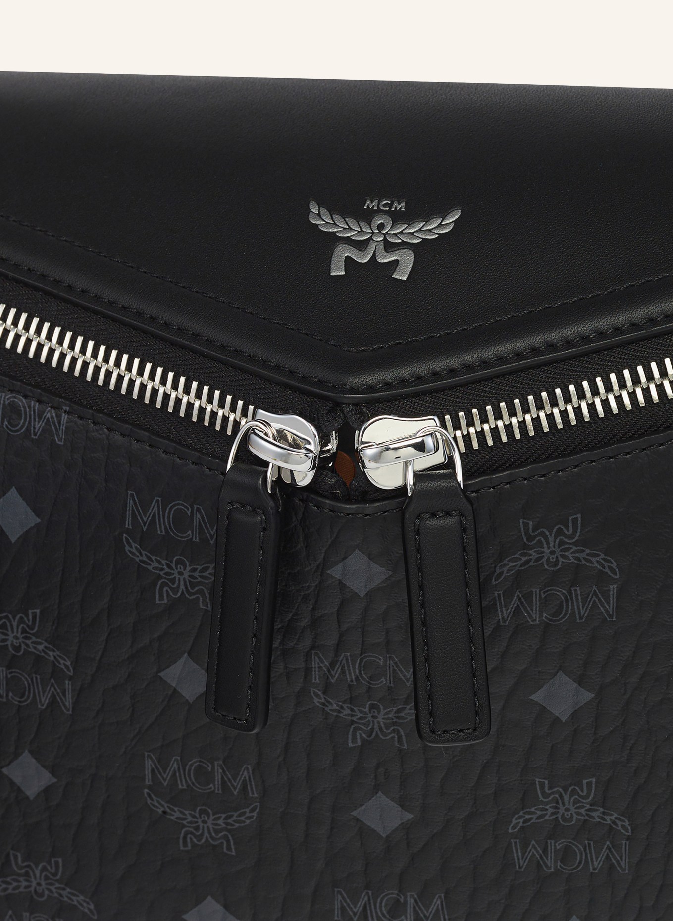 MCM DIAMOND shoulder bag: BLACK