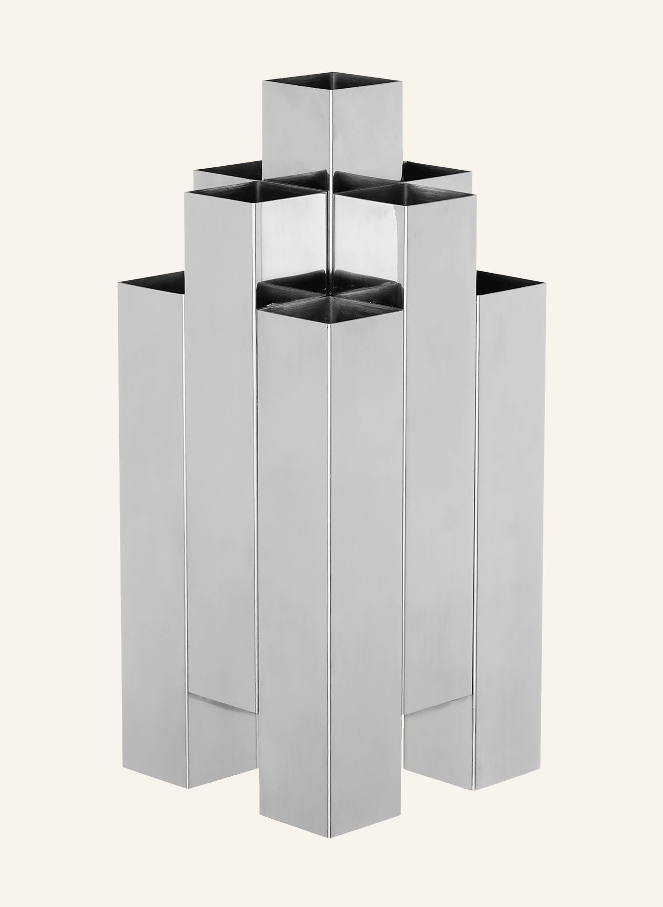 Ferm LIVING Vaas TESSERA: PLATINA