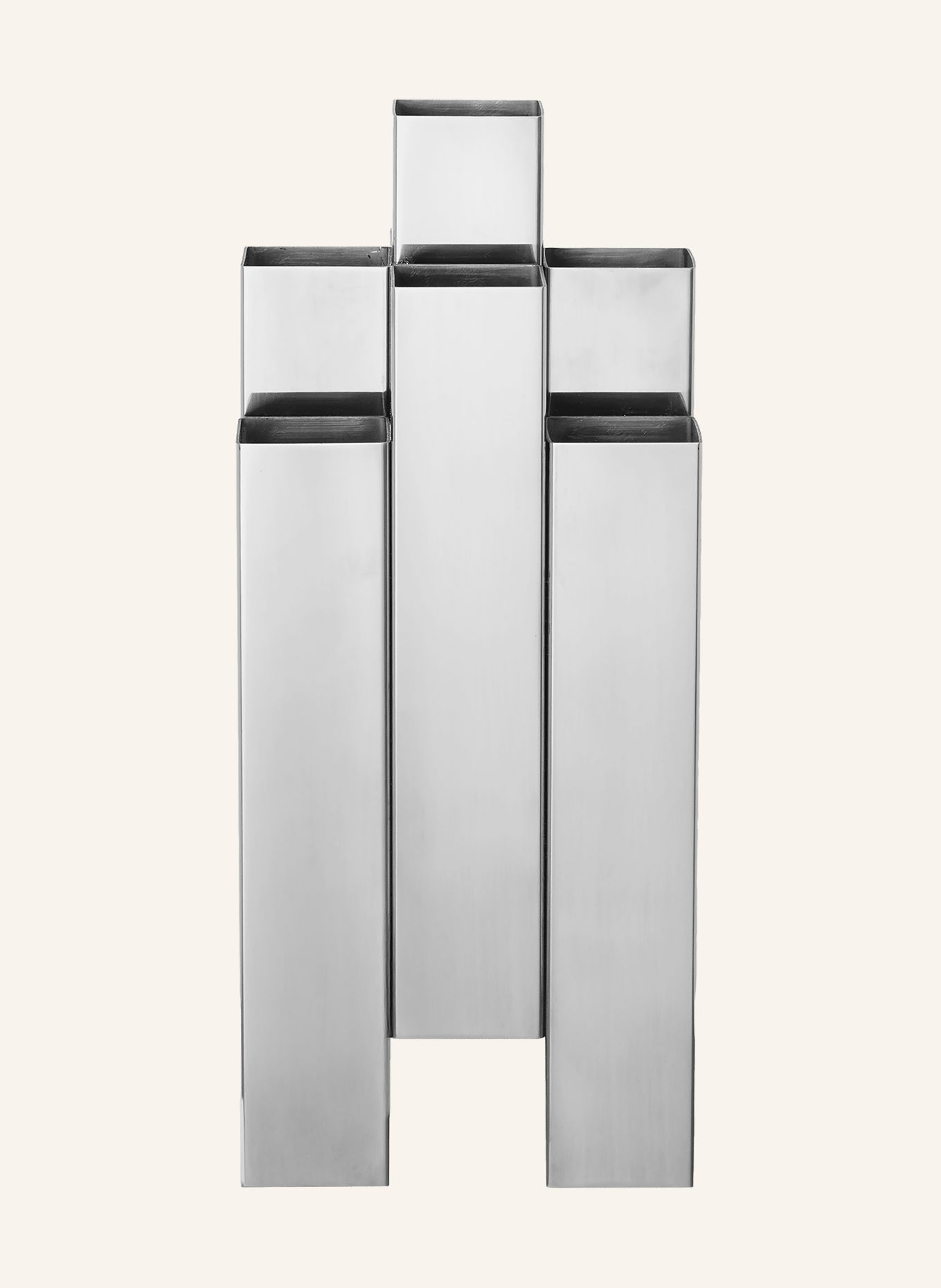 Ferm LIVING Vaas TESSERA: PLATINA