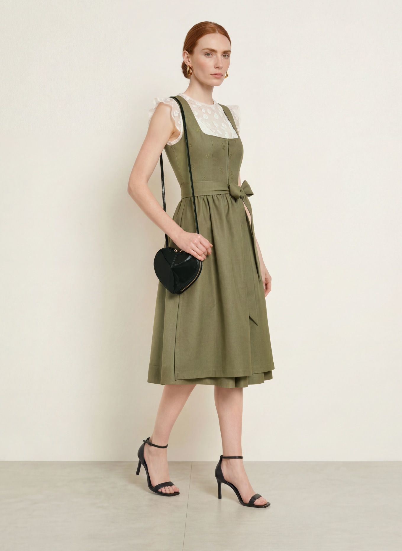 Dirndl & Bua Sac à bandoulière: VERT