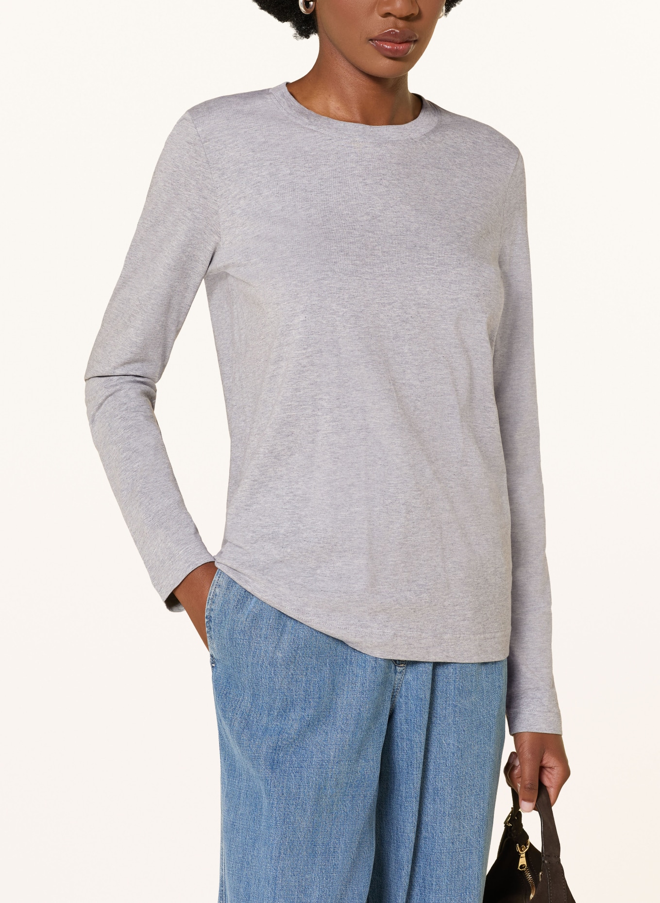 ARKET Longsleeve: GRAU