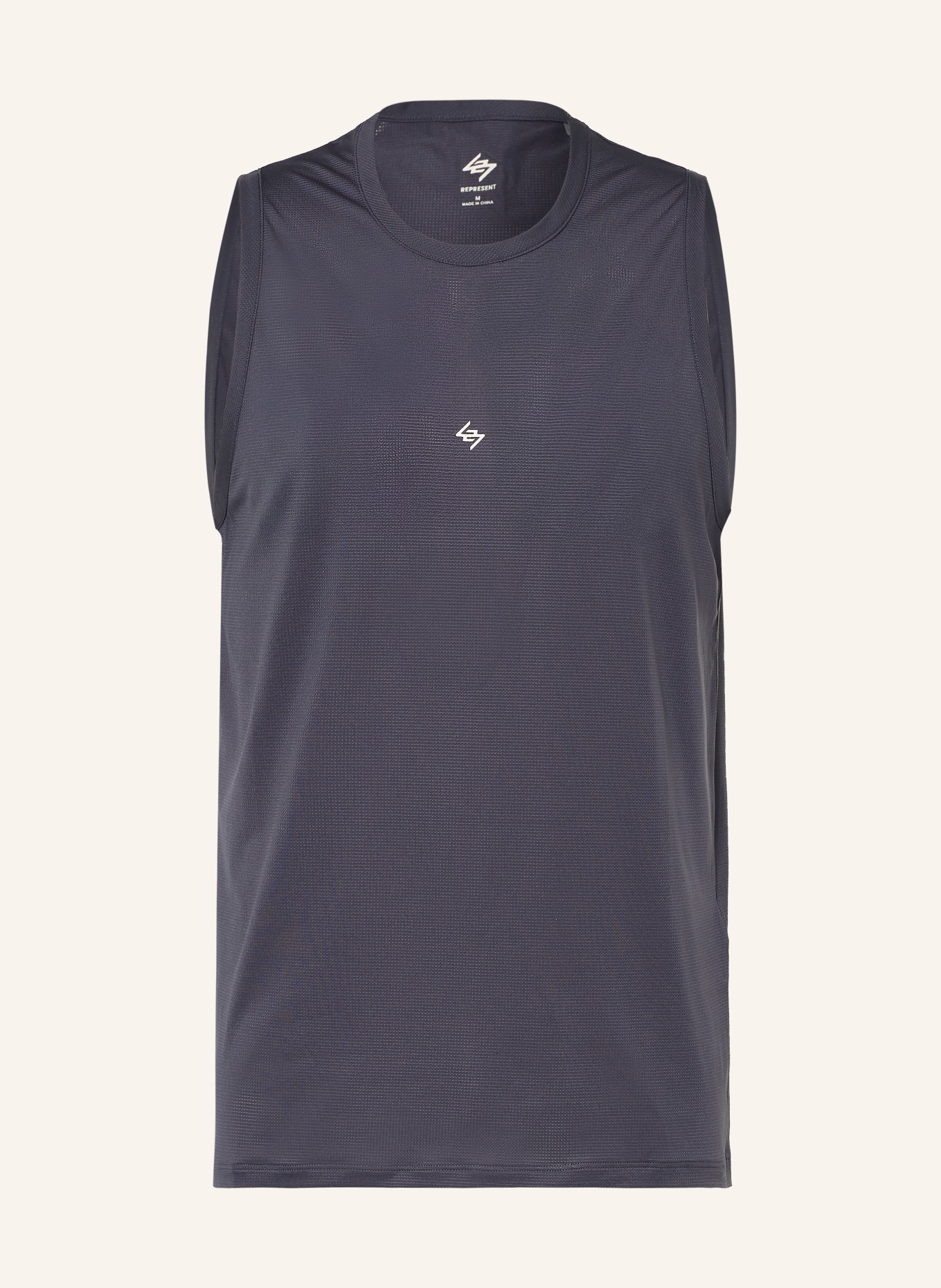 247 REPRESENT Mesh Top 247 DNA: DARK GRAY