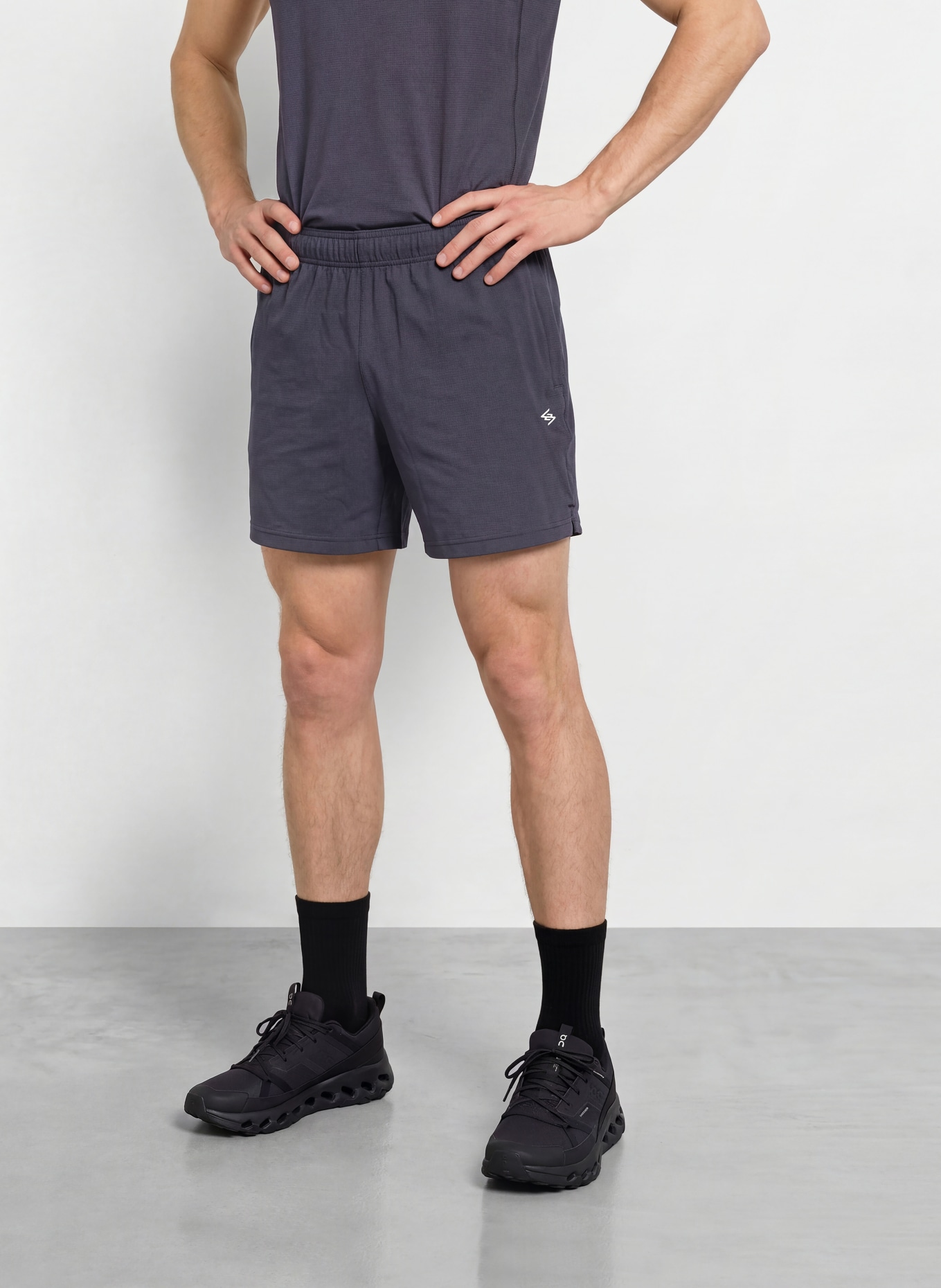 247 REPRESENT Mesh Shorts 247 DNA: DARK GRAY