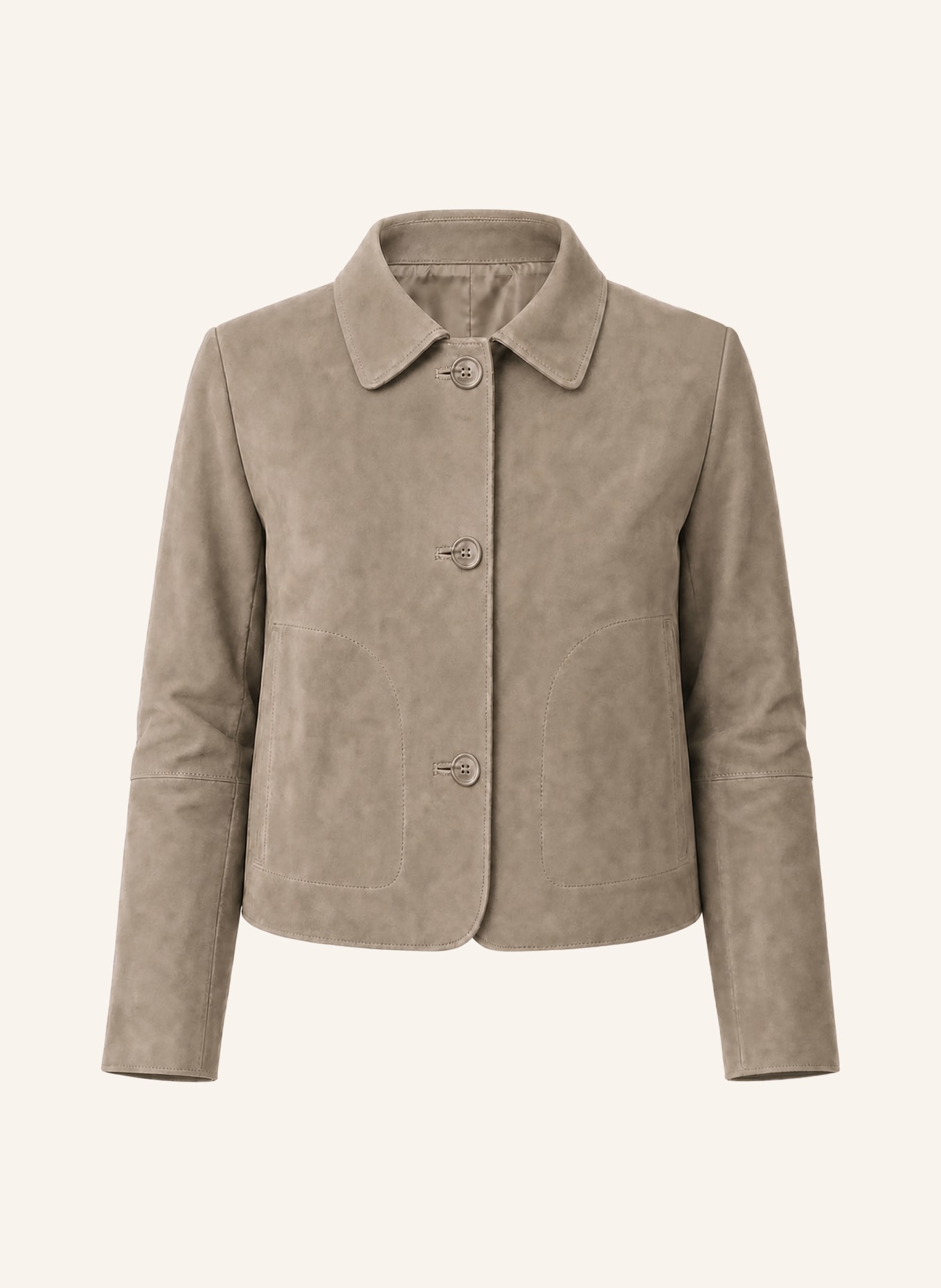 RICANO Lederjacke JEENA: BEIGE