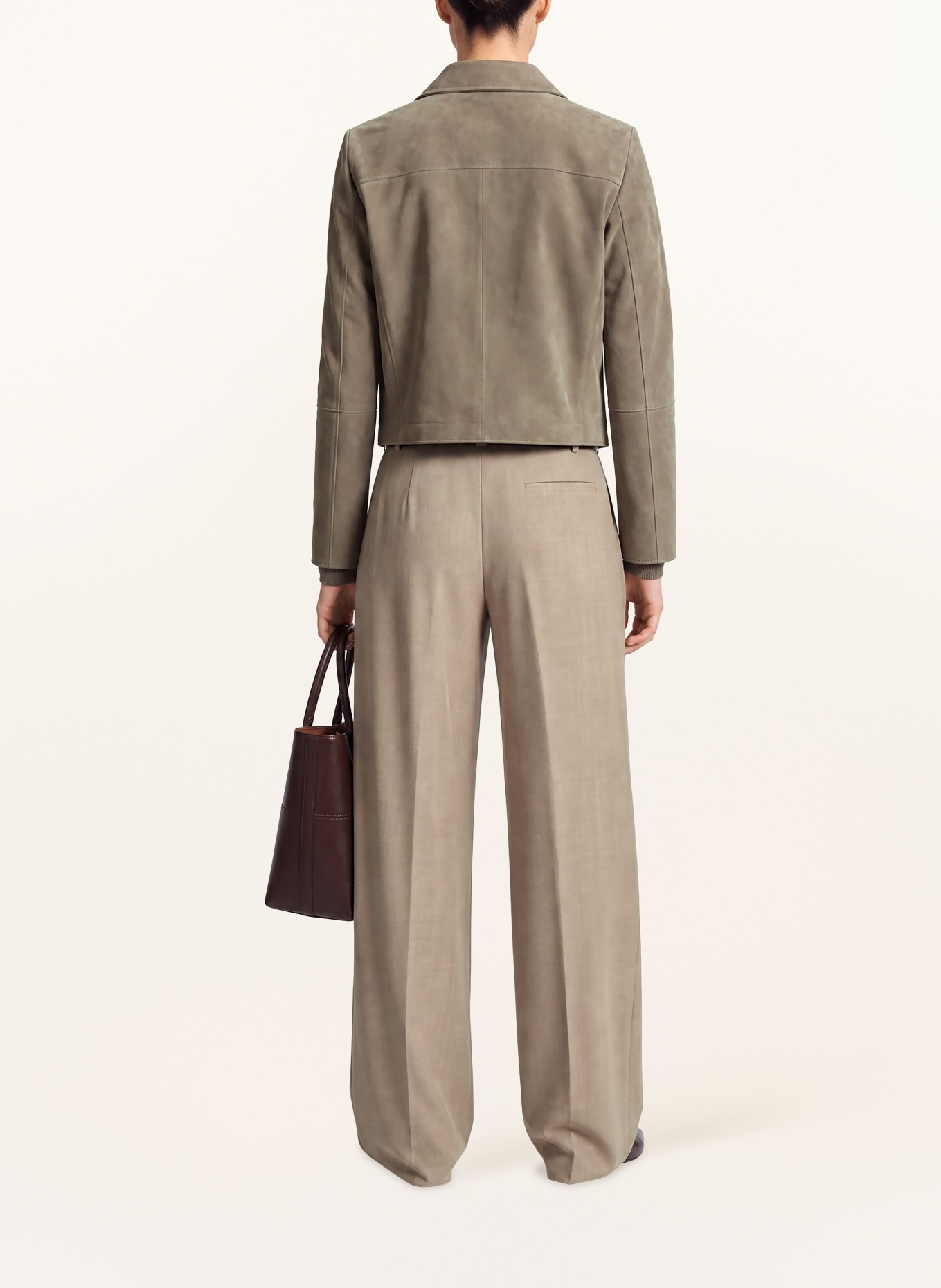 RICANO Lederjacke JEENA: BEIGE