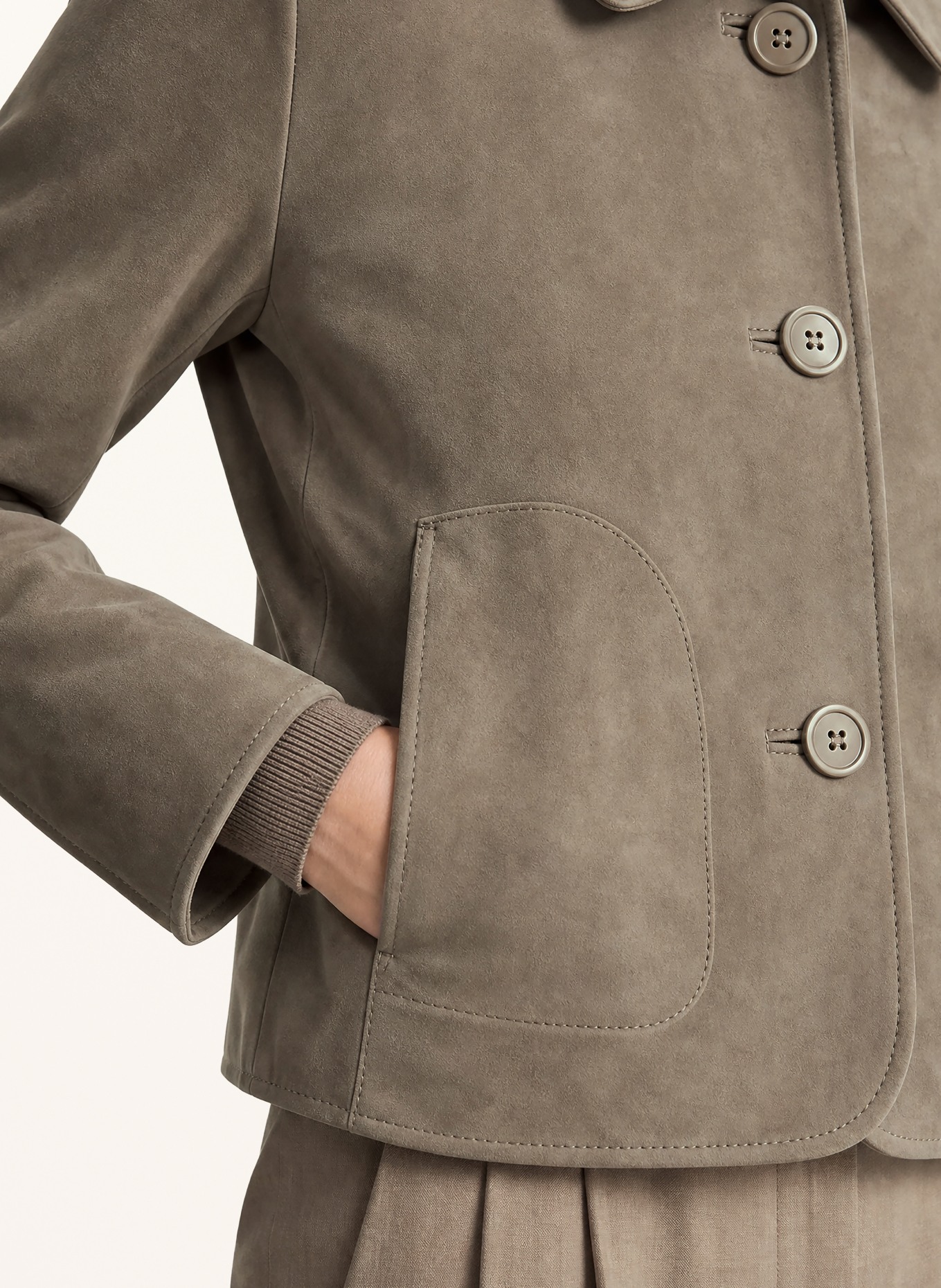 RICANO Lederjacke JEENA: BEIGE