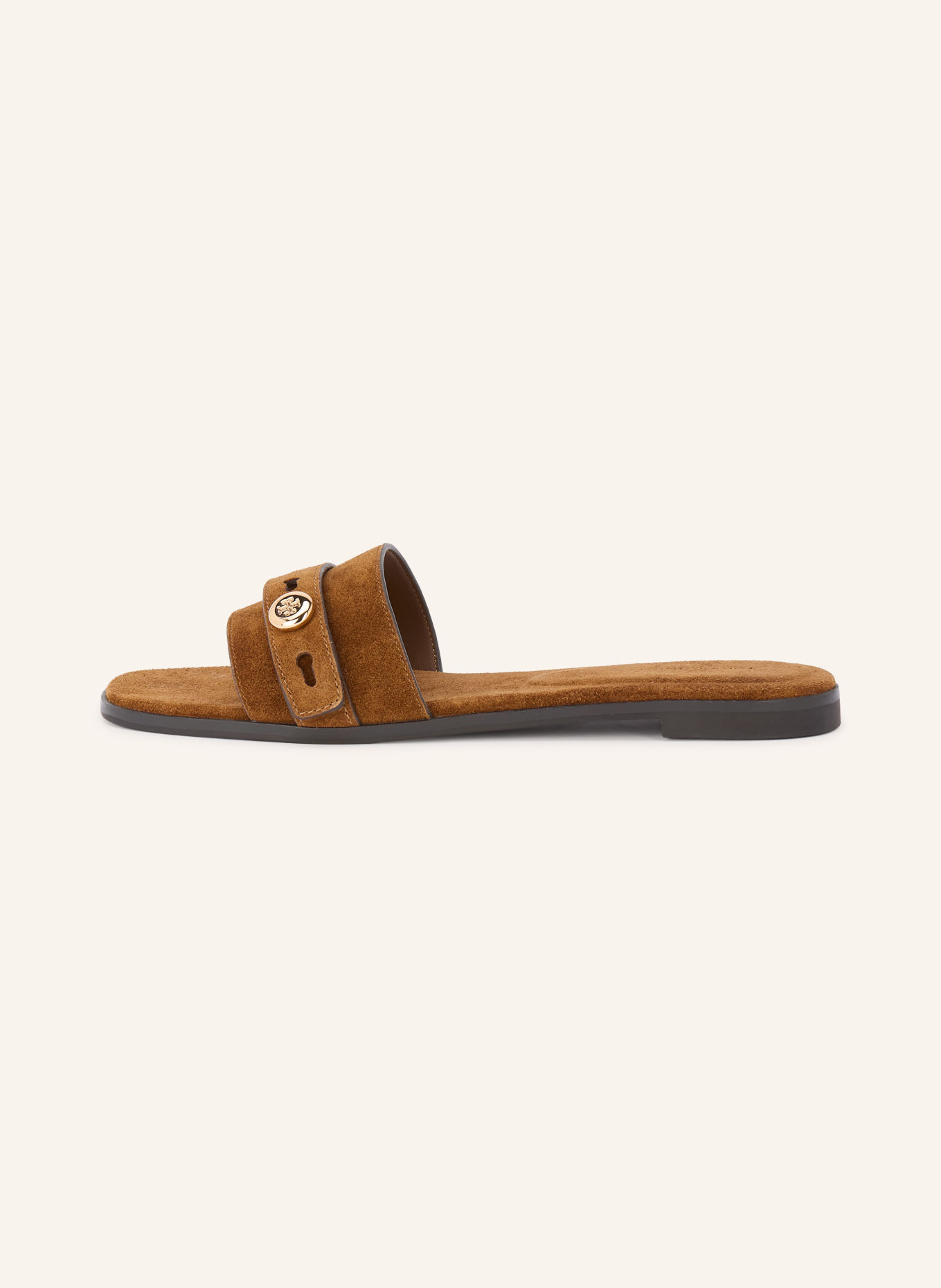 TORY BURCH Mules ROMY: MARRON / OR