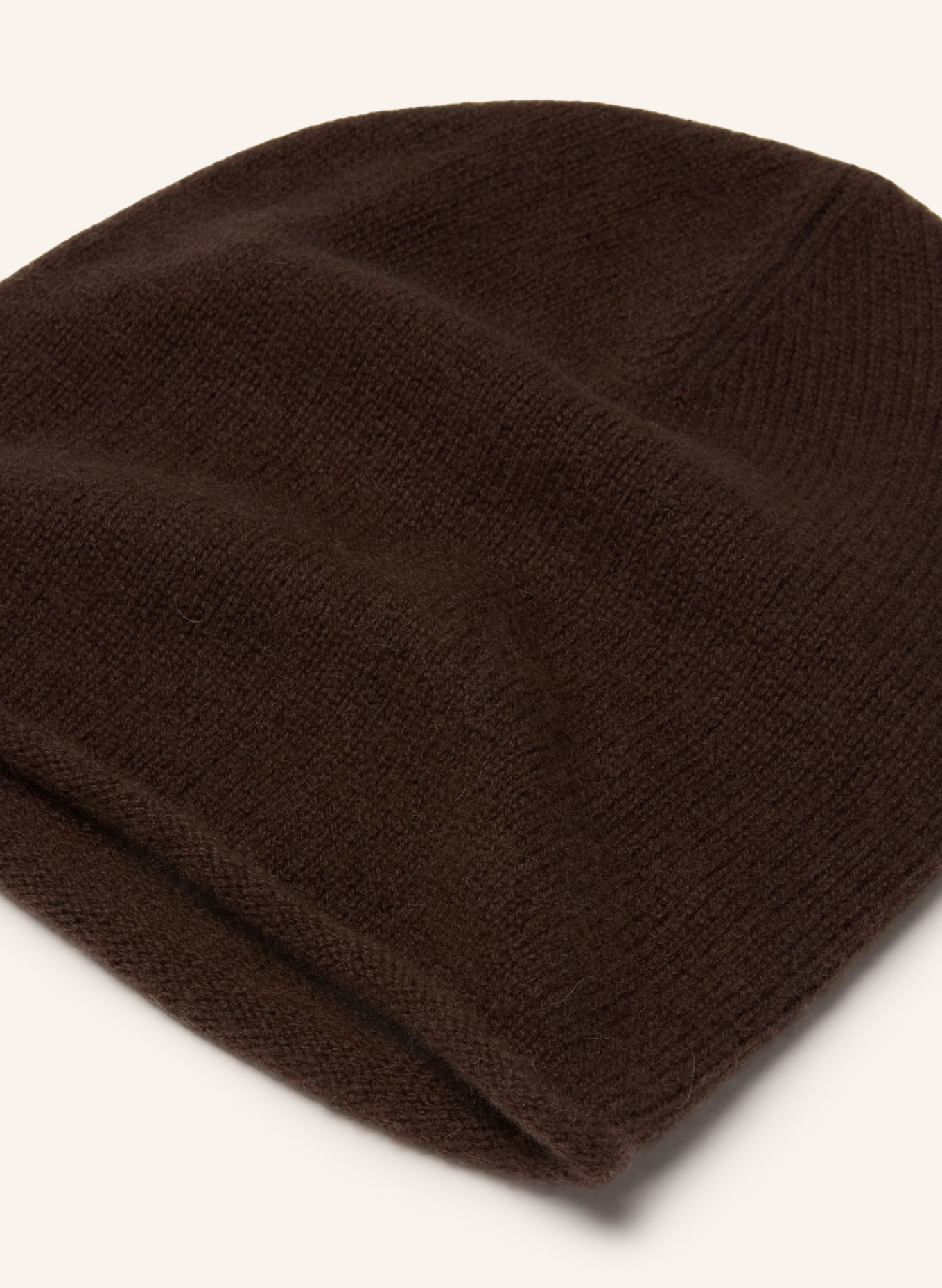 darling harbour Bonnet en cachemire: DARK BROWN