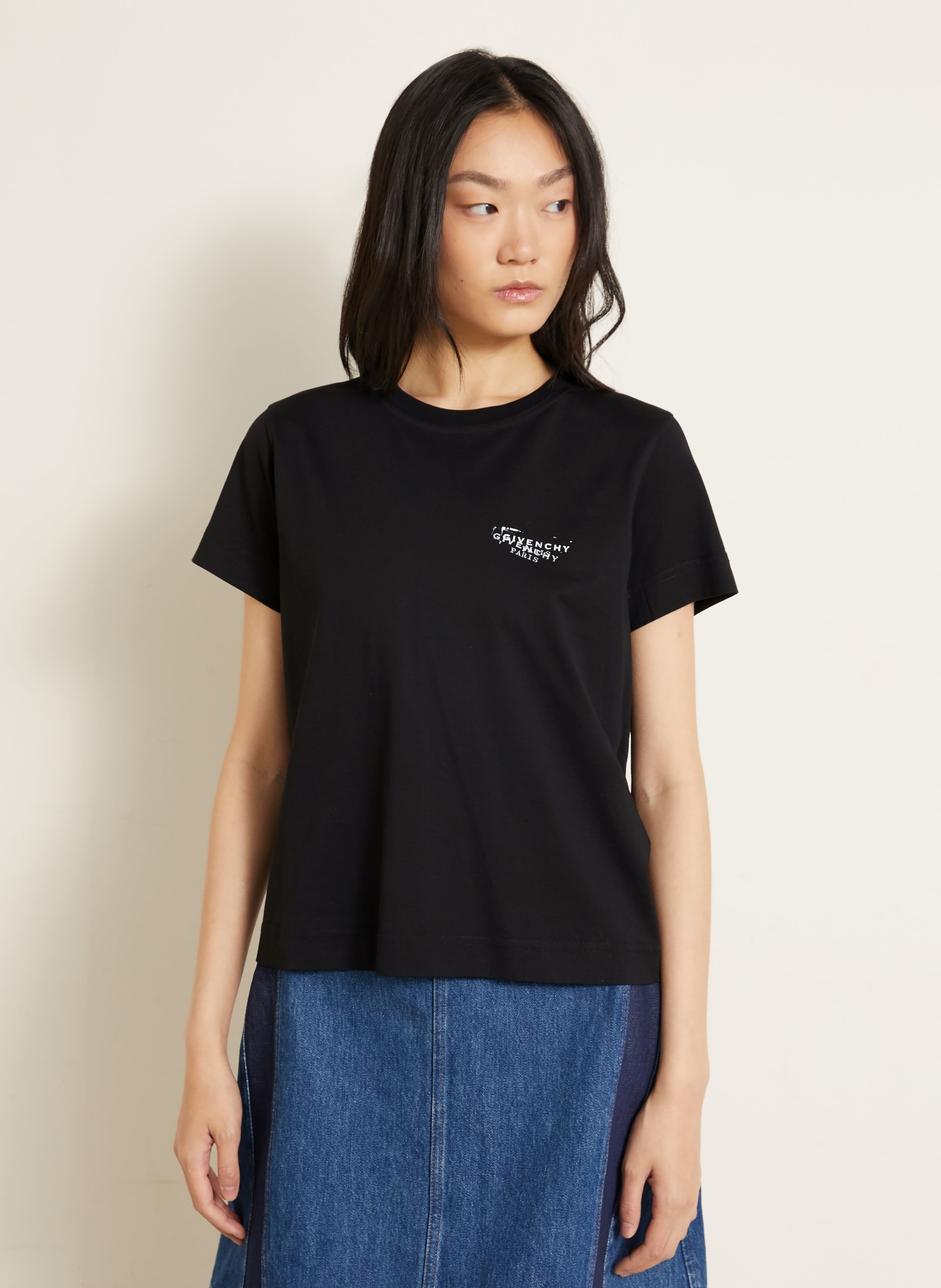 GIVENCHY T-Shirt: SCHWARZ / WEISS