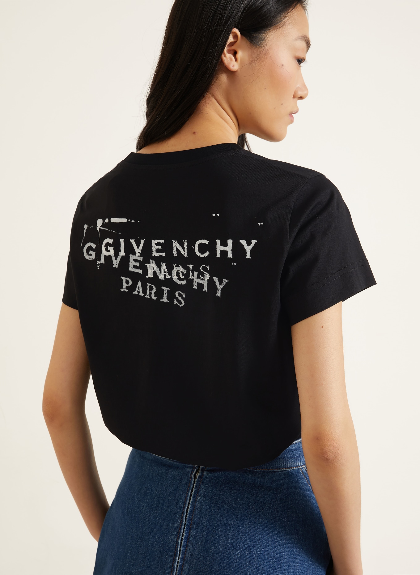 GIVENCHY T-Shirt: SCHWARZ / WEISS