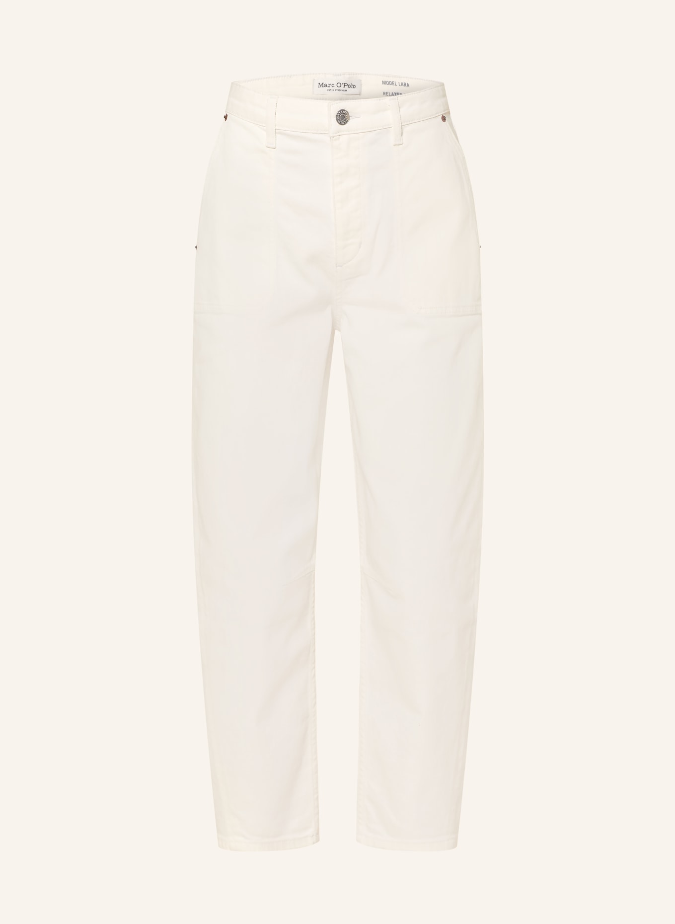 Marc O'Polo Cropped jeans LARA: 932 grey white