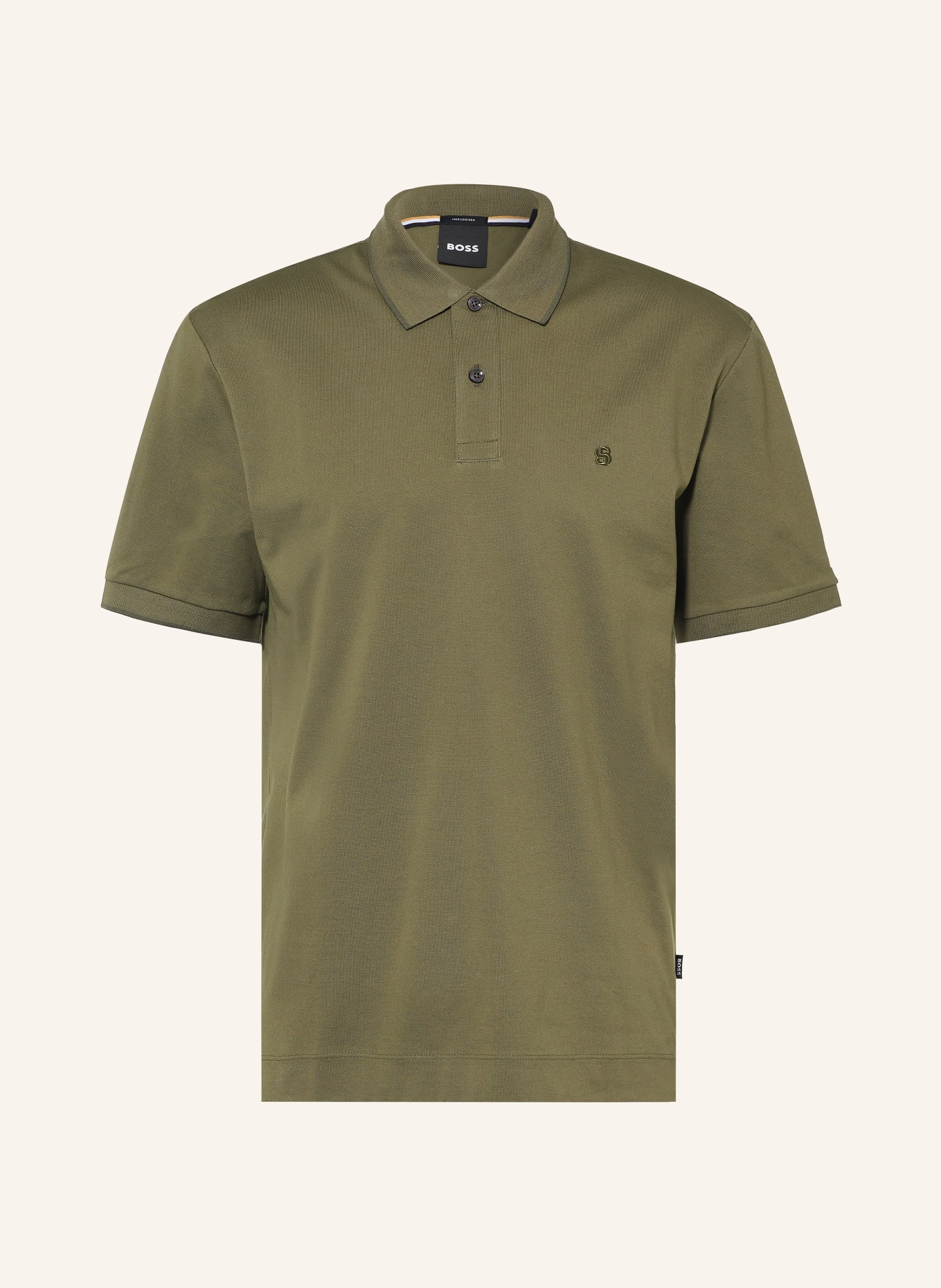 BOSS Piqué-Poloshirt PARRIS: GRÜN