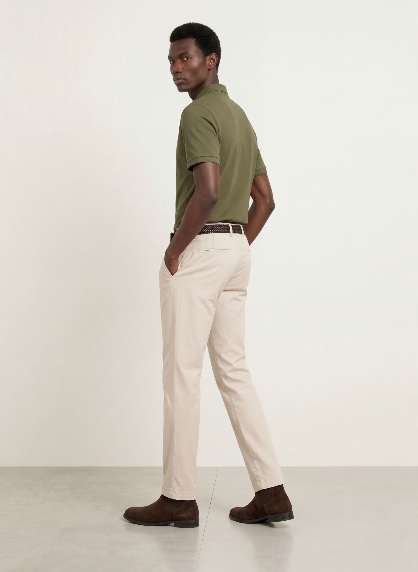 BOSS Piqué-Poloshirt PARRIS: GRÜN