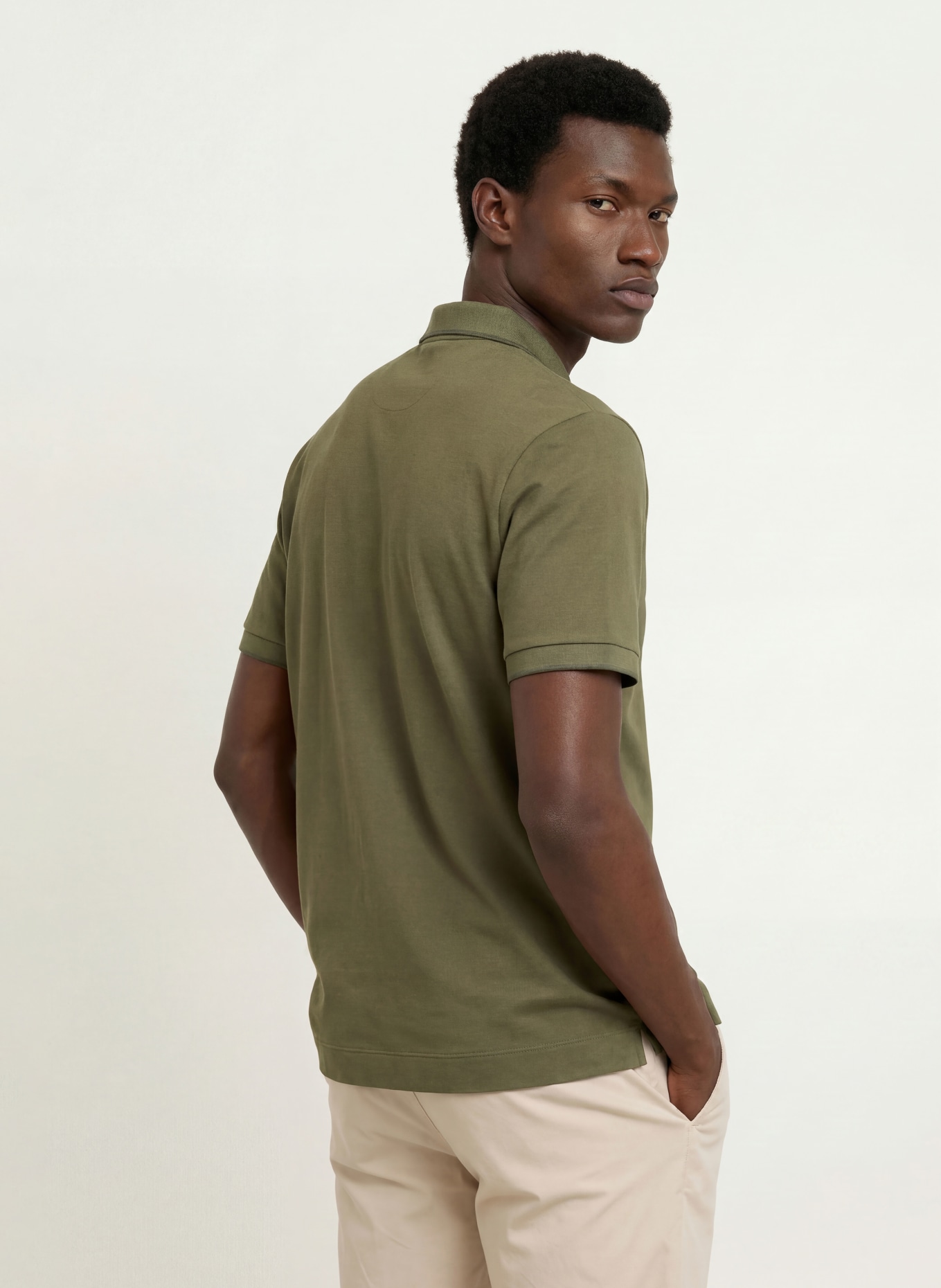 BOSS Piqué-Poloshirt PARRIS: GRÜN