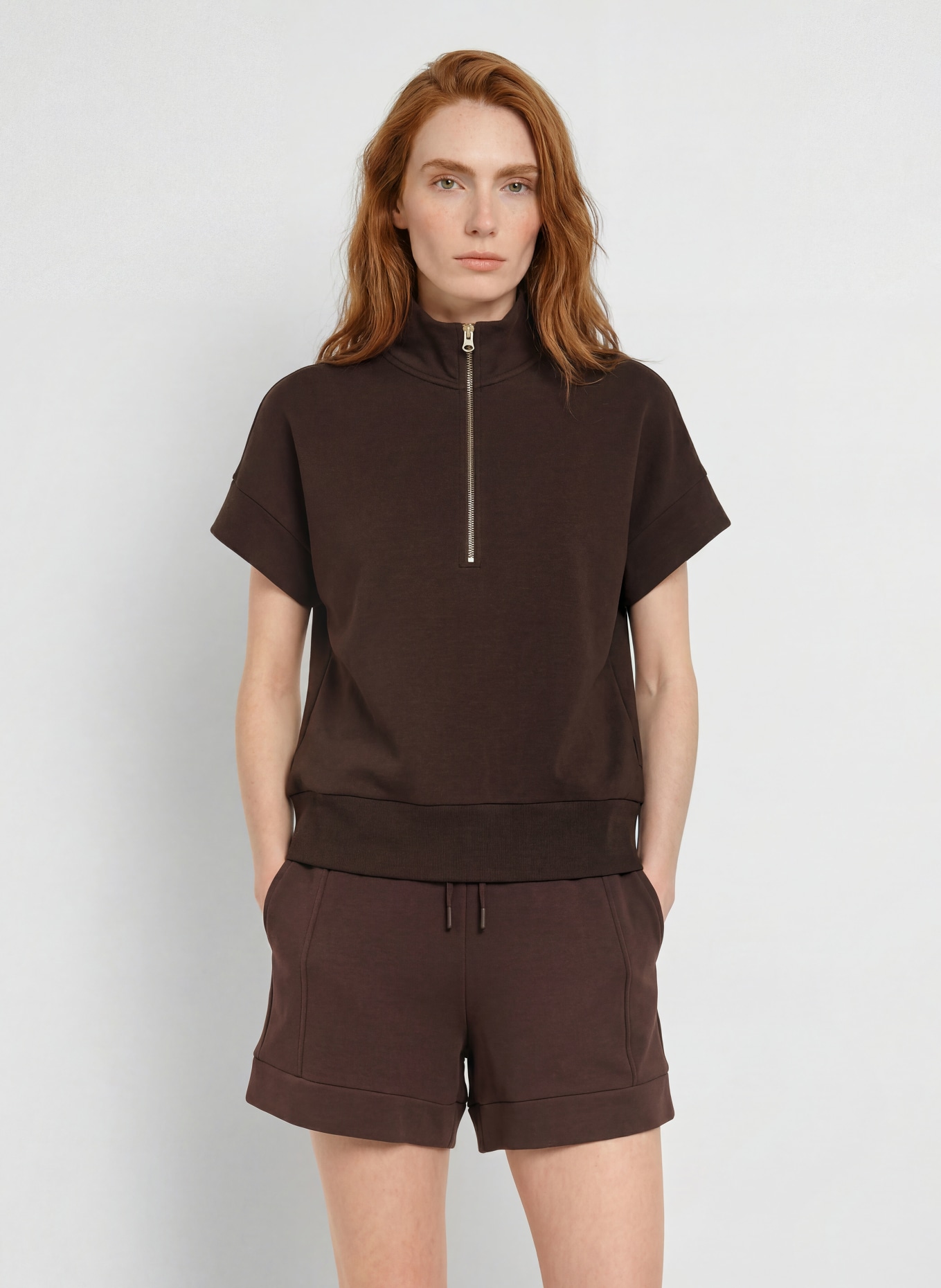VARLEY Sweat-Troyer RITCHIE: DUNKELBRAUN