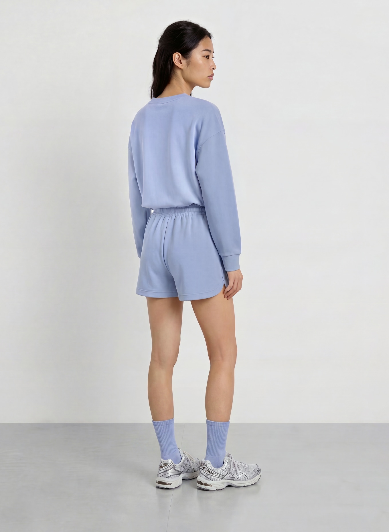 Sweaty Betty Sweatshorts: BLÅGRÅ