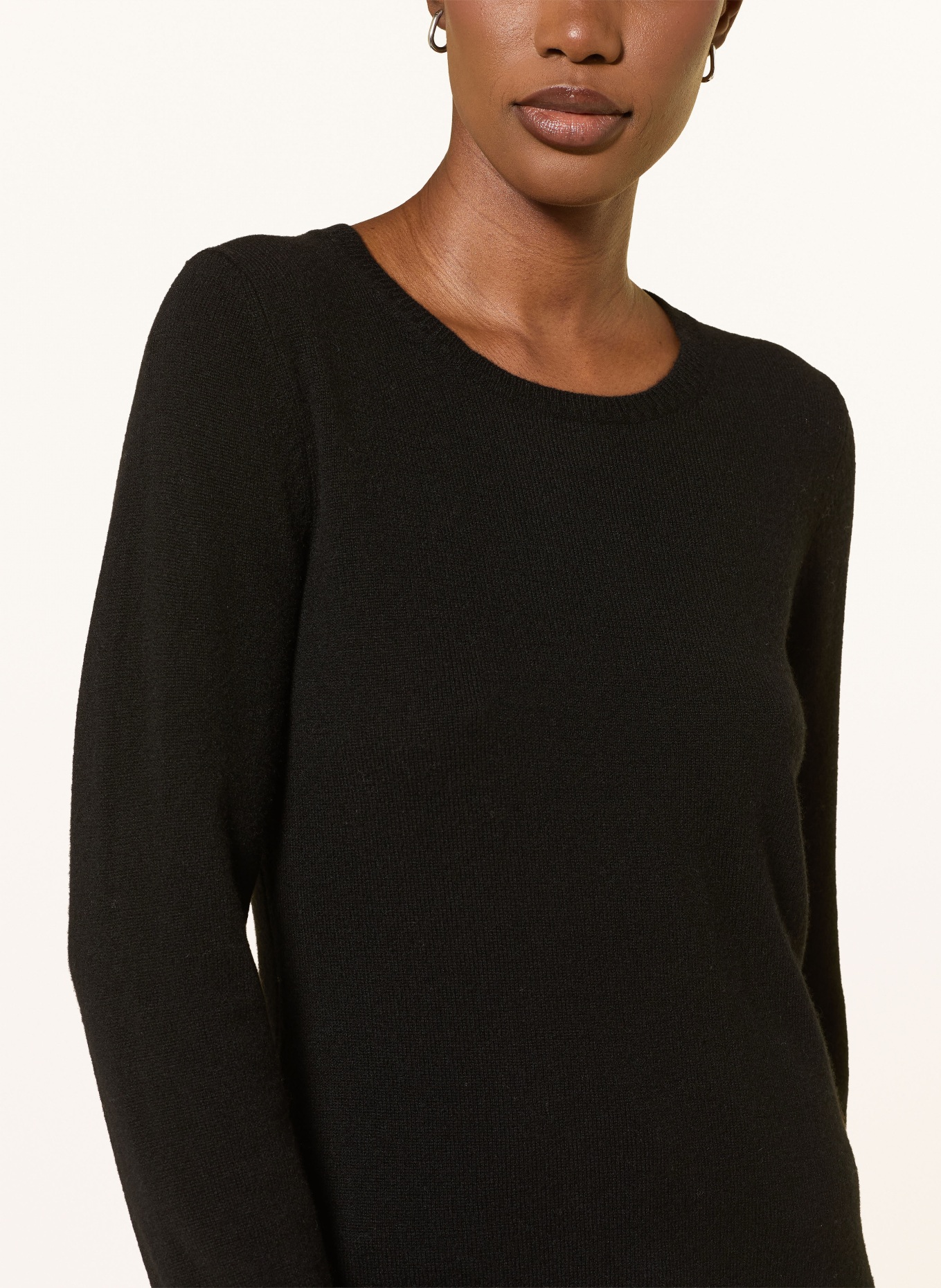 FTC CASHMERE Cashmere-Pullover: SCHWARZ