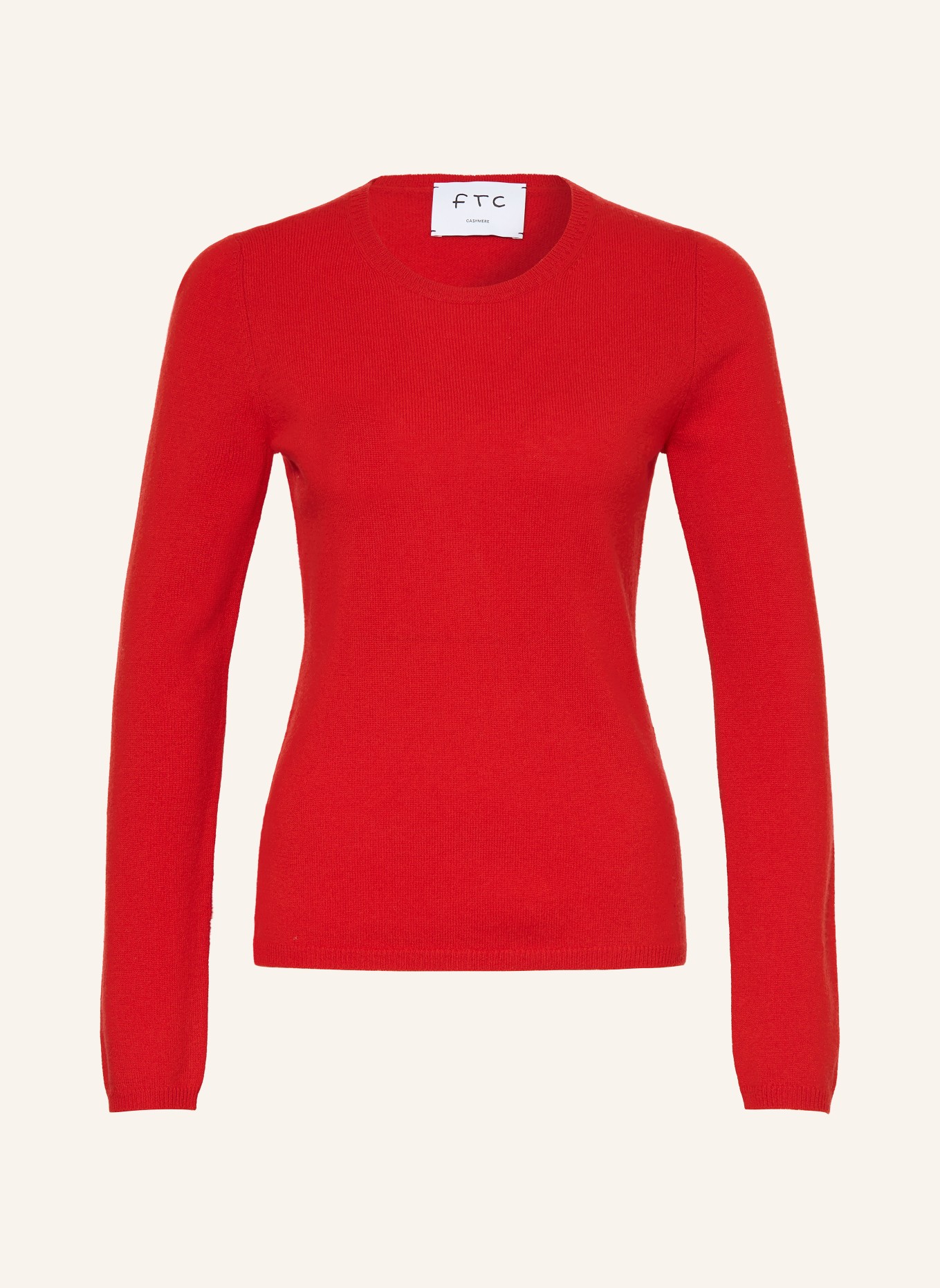 FTC CASHMERE Pull en cachemire: ROUGE