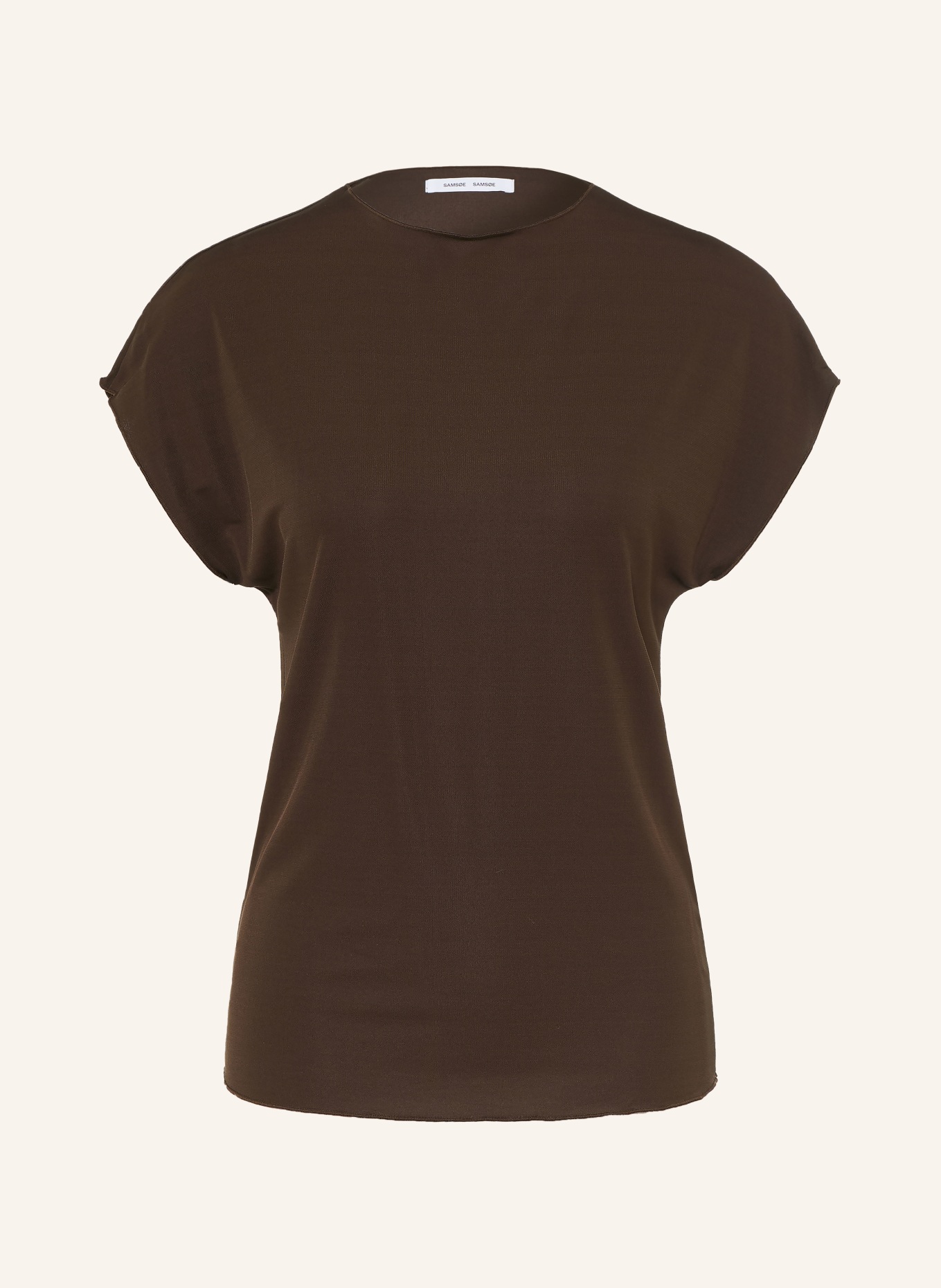 SAMSØE  SAMSØE SAUMI blouse top: DARK BROWN