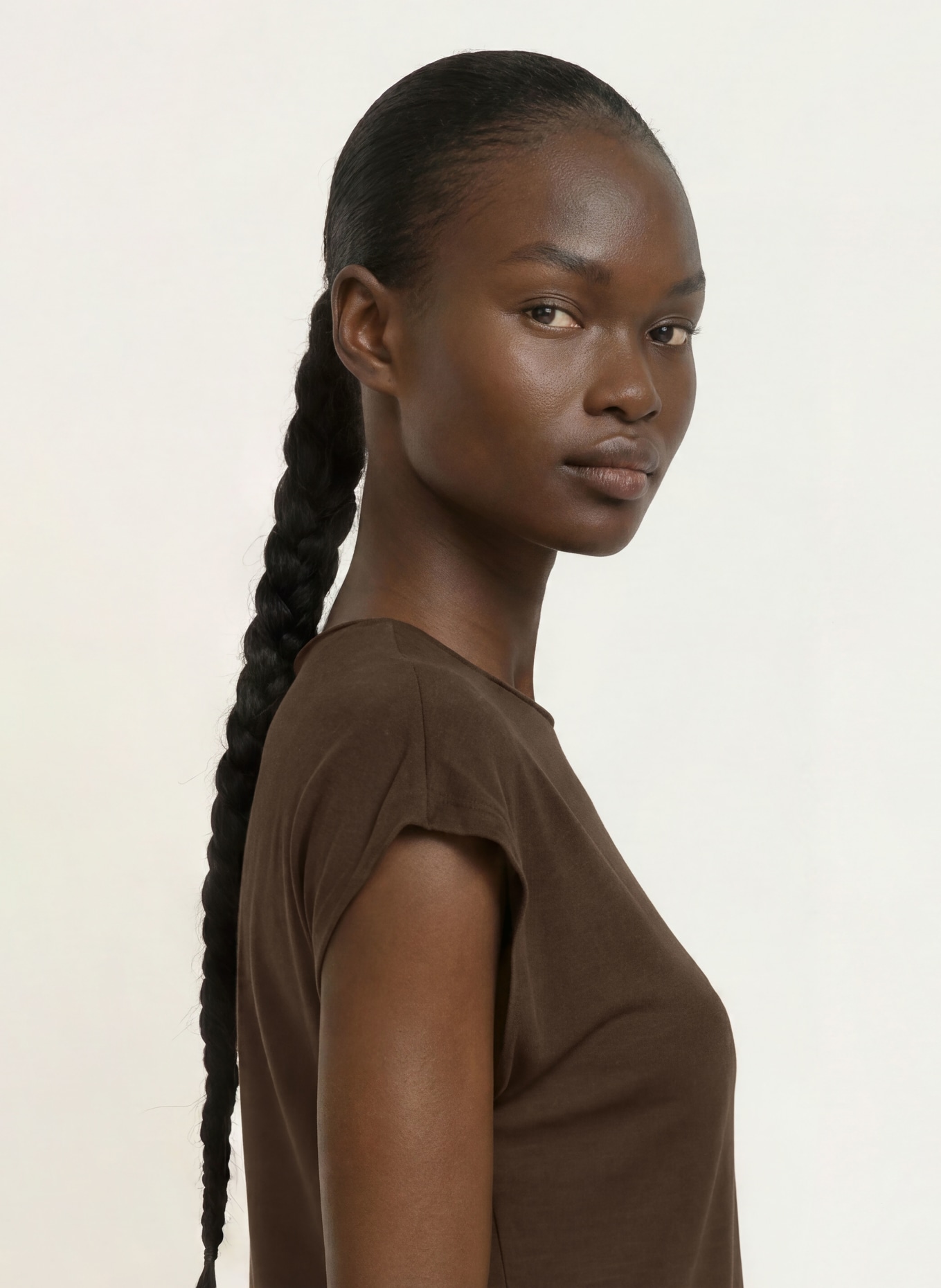 SAMSØE  SAMSØE SAUMI blouse top: DARK BROWN